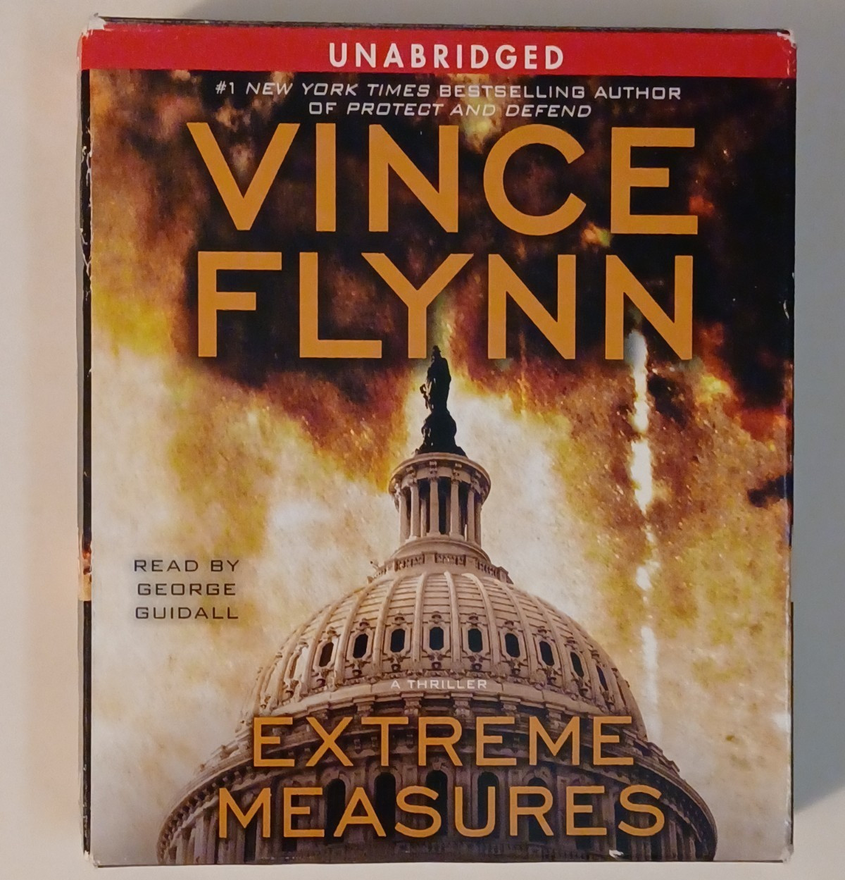 Extreme Measures — Vince Flynn — Unabridged CD Audiobook — Mitch Rapp
