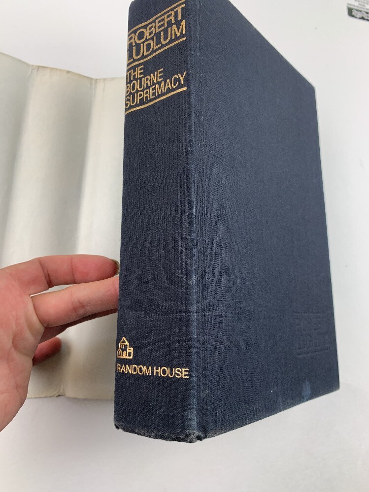 THE BOURNE SUPREMACY by Robert Ludlum HC DJ 1st/2nd Printing?