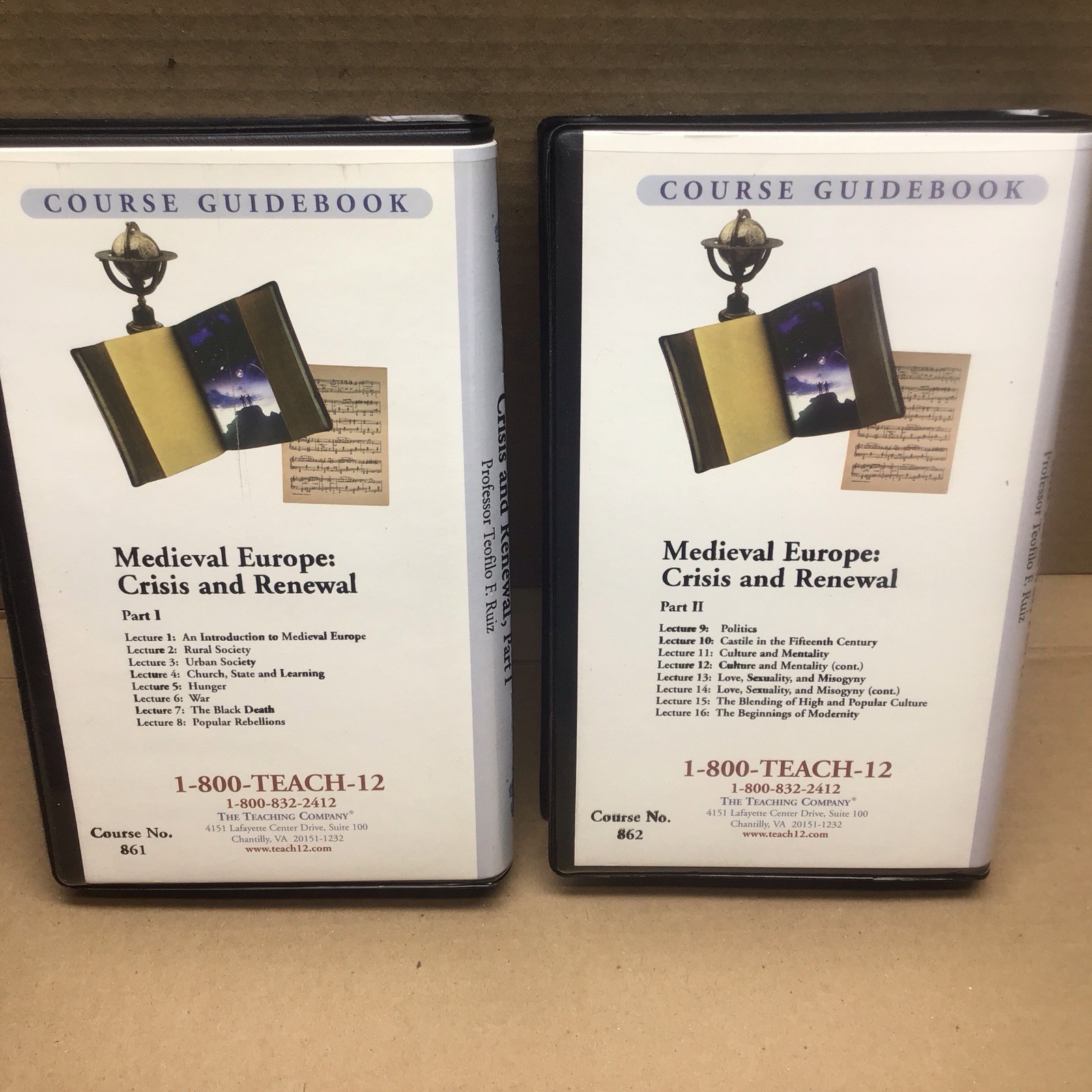 The Great Courses: Medieval Europe Crisis & Renewal Cassette 1-2