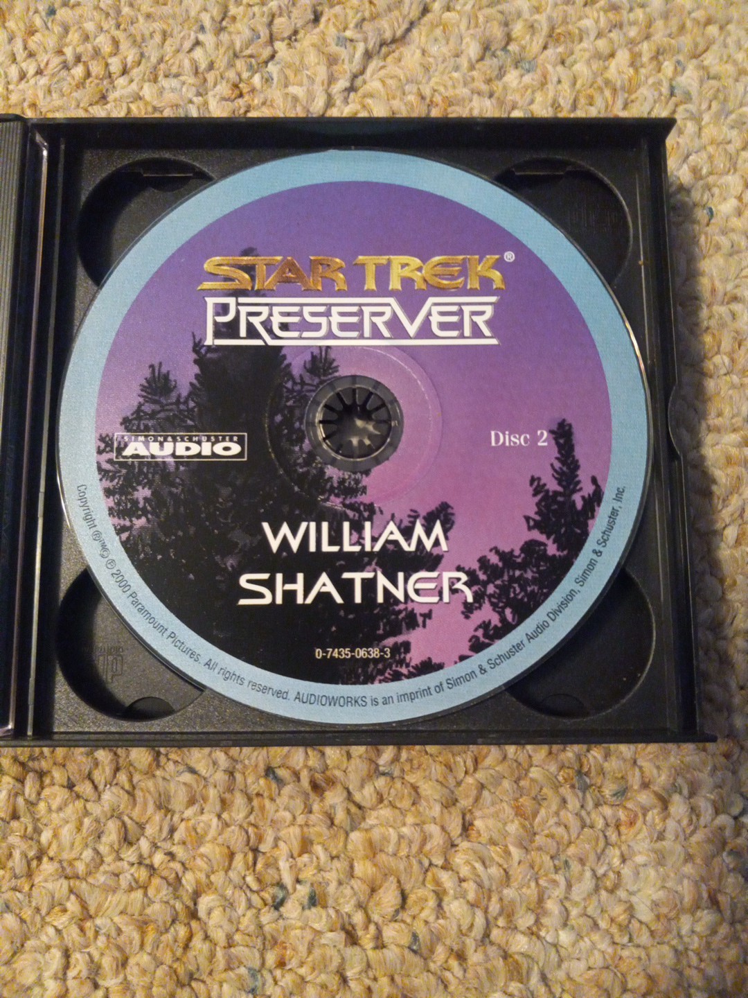 Star Trek Preserver A Novel by William Shatner CD Audiobook Book Read by Author