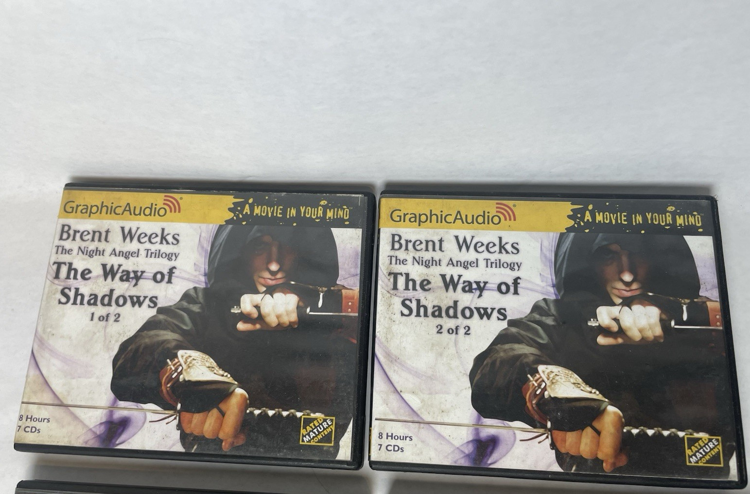 4AUDIO BOOKS The Night Angel Trilogy: Shadow’s Edge 1,2 -The Way of Shadows 1,2