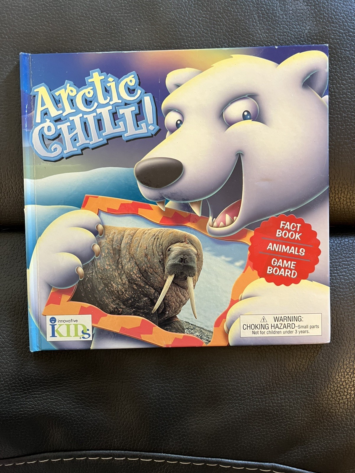 “Groovy Tube Books: Sea Splash! Fact Book Creatures Game Board Innovative Kids
