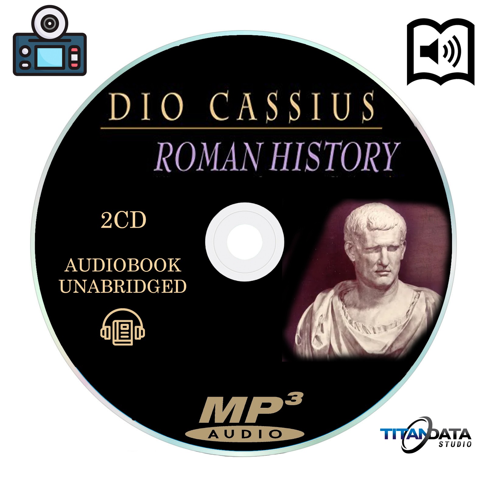 DIO CASSIUS ROMAN HISTORY — MP3 — 2 CD UNABRIDGED