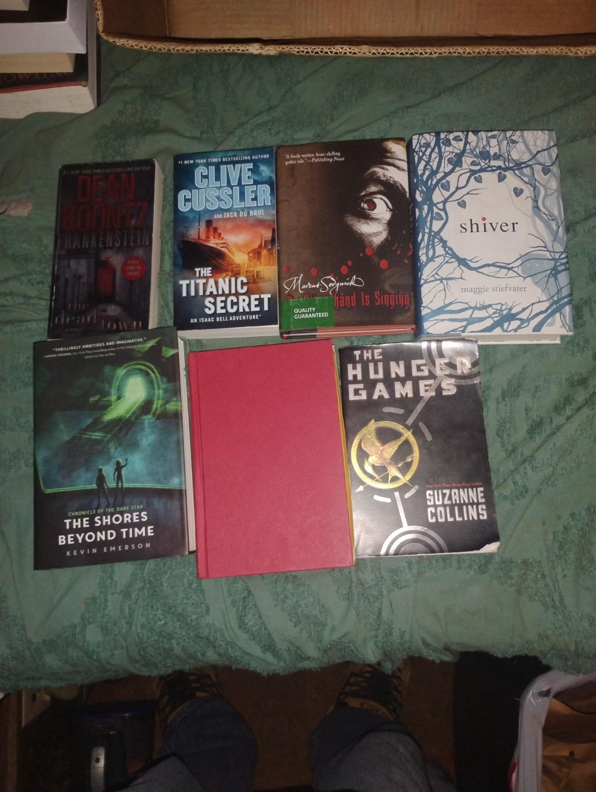 Lot of 7 ASSORTED BOOK ALL DIFFERENT AUTHORS