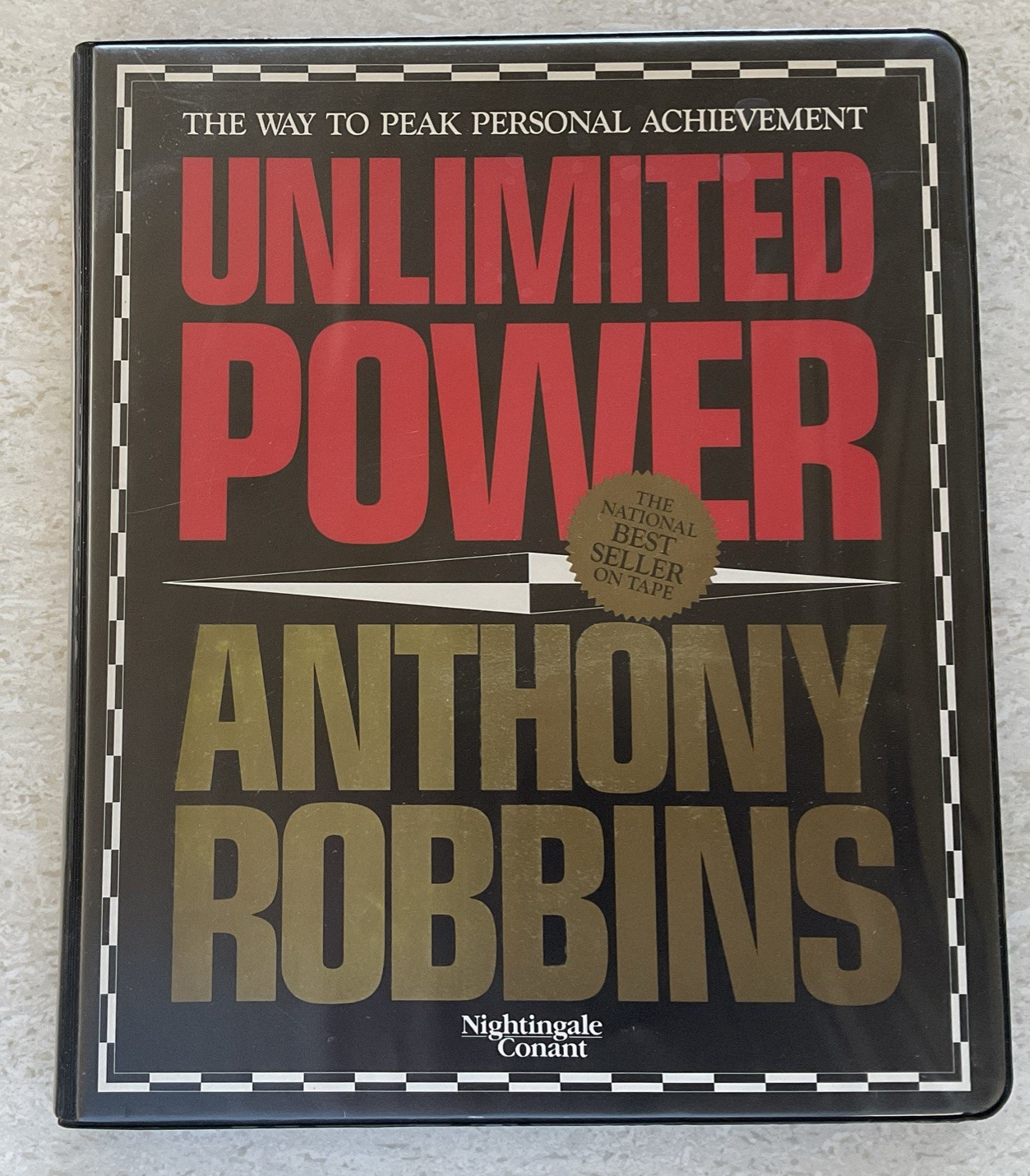 Anthony Robbins_Unlimited Power_6 Cassette Audio Tapes_Peak Personal Achievement