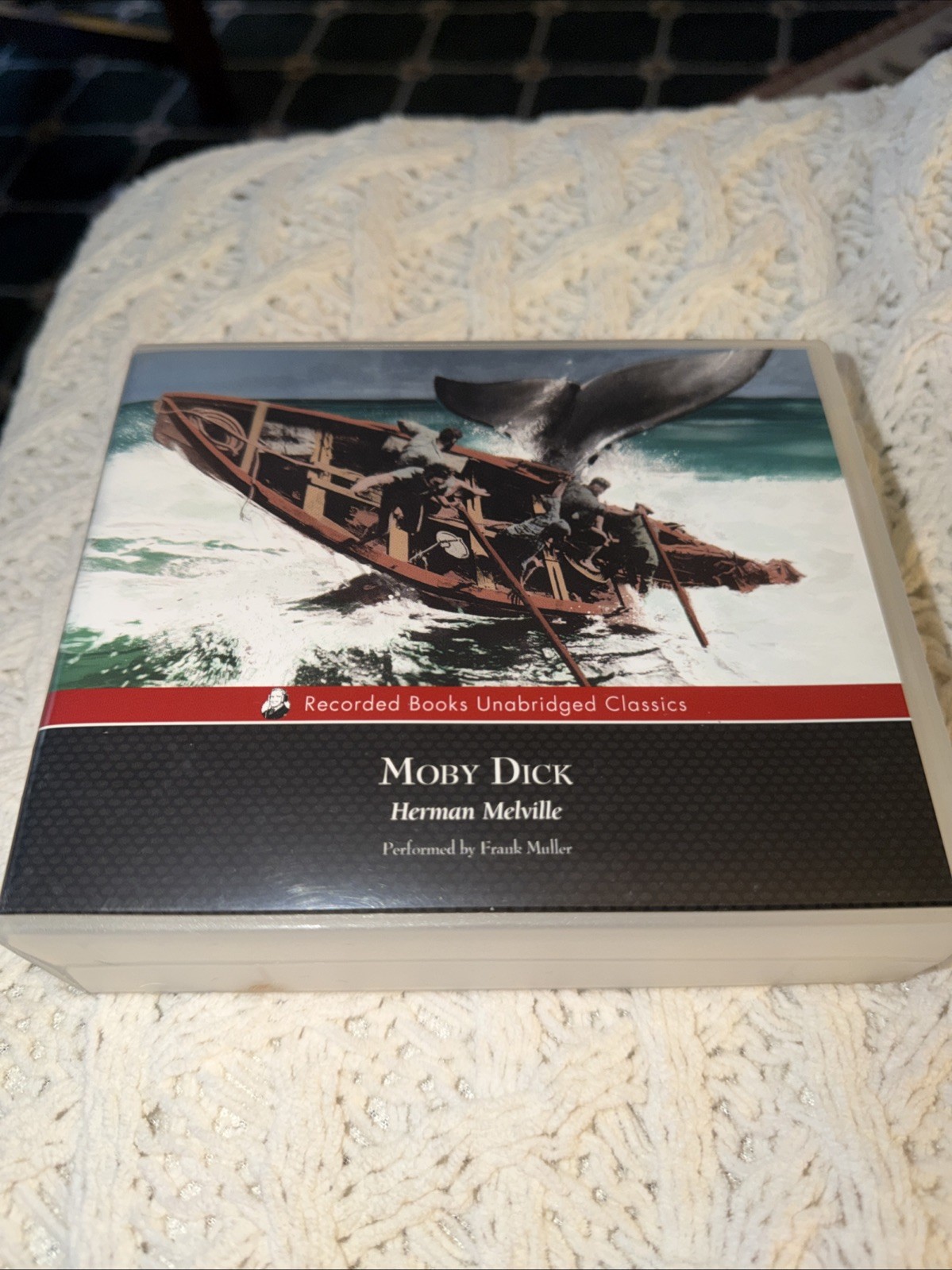 Moby Dick by Herman Melville 18-CD Audiobook w/ Frank Muller Recorded Books