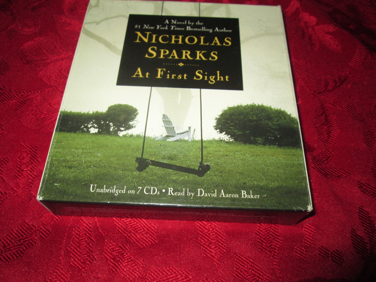 At First Sight by Nicholas Sparks (2005, Compact Disc, Unabridged edition)
