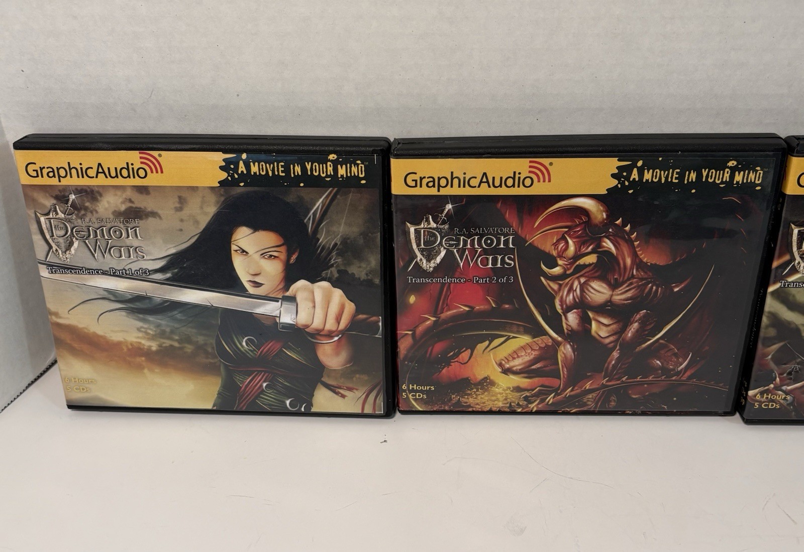 The Demon Wars — Transcendence Part 1, 2 & 3 Graphic Audio The Demon Wars Saga