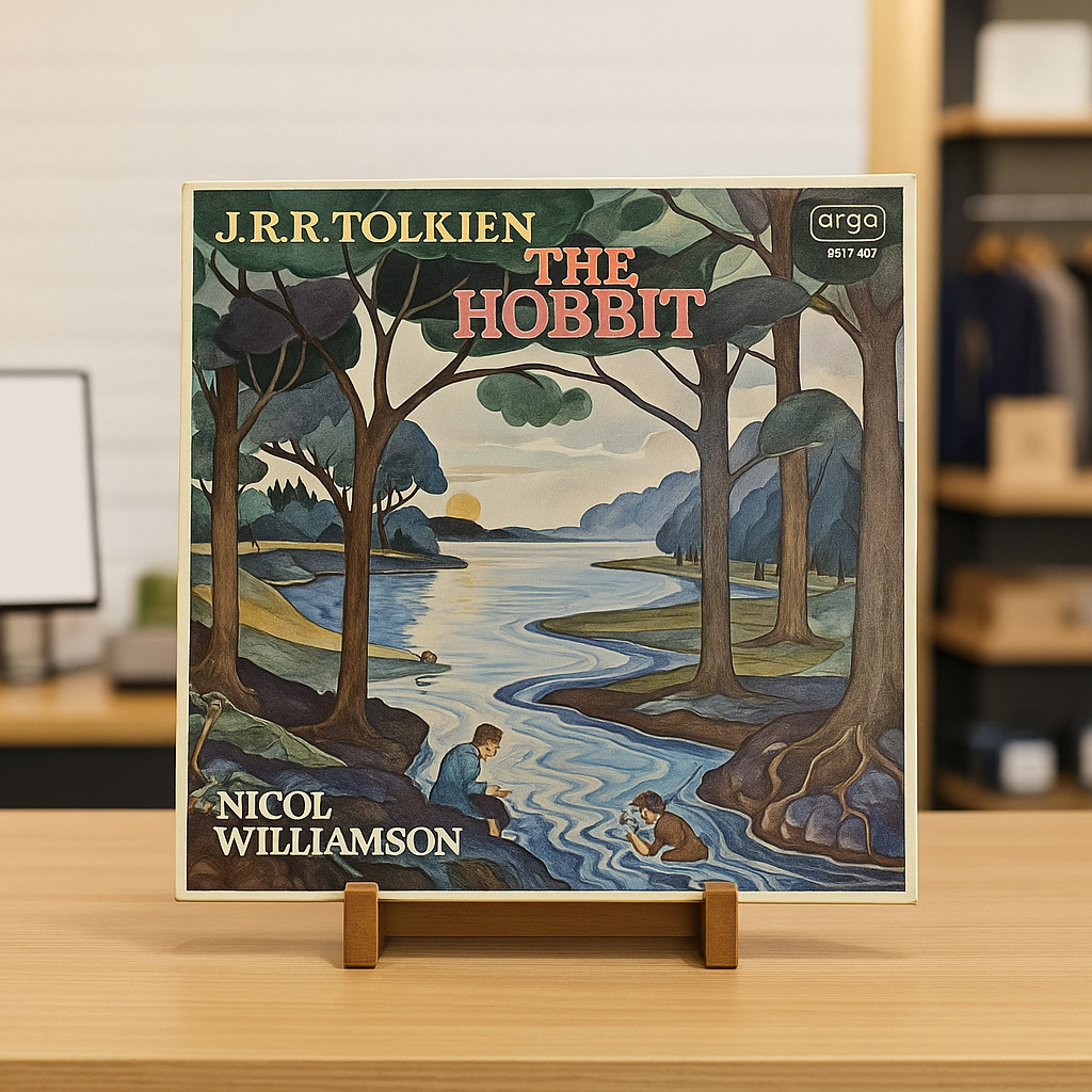 Vintage 1974 J.R.R. Tolkien «The Hobbit» Audiobook – Read by Nicol Williamson