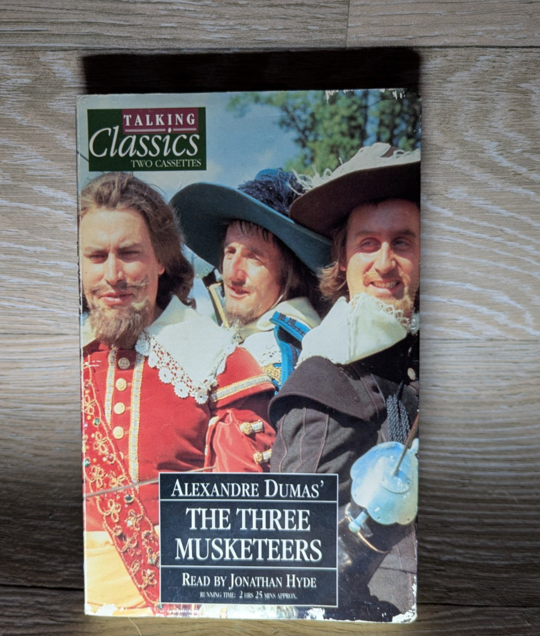 Cassette Talking Classics The Three Musketeers Alexandre Dumas 2-Audiobook Good