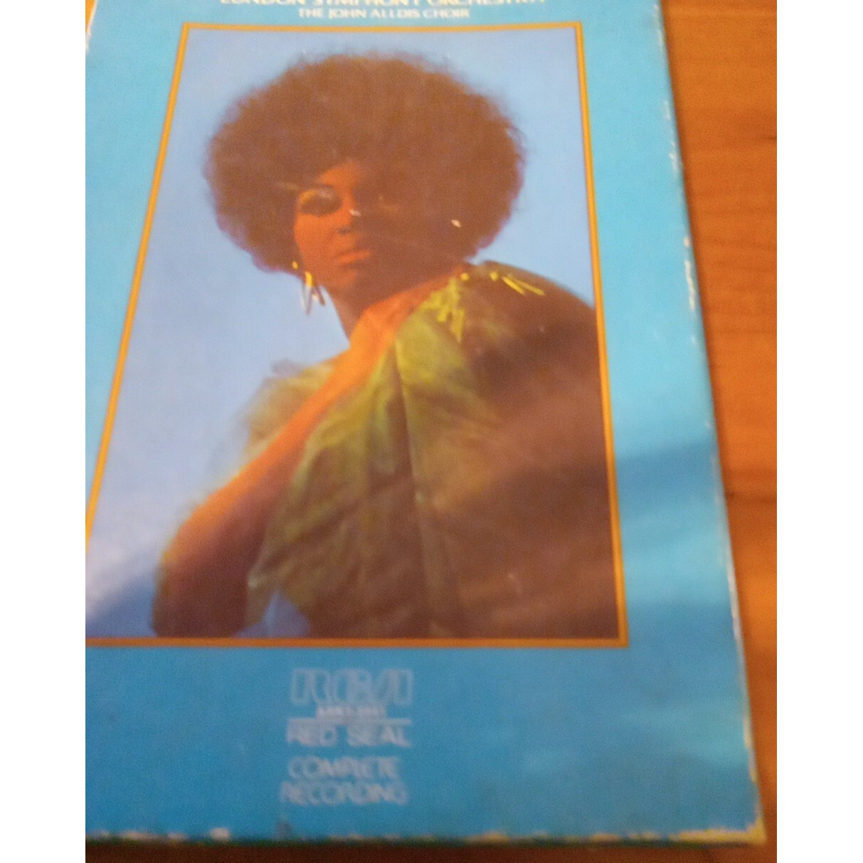Verdi Leontyne Price As Aida John Alldis Choir 1977, 3 Audio Cassette Tapes box