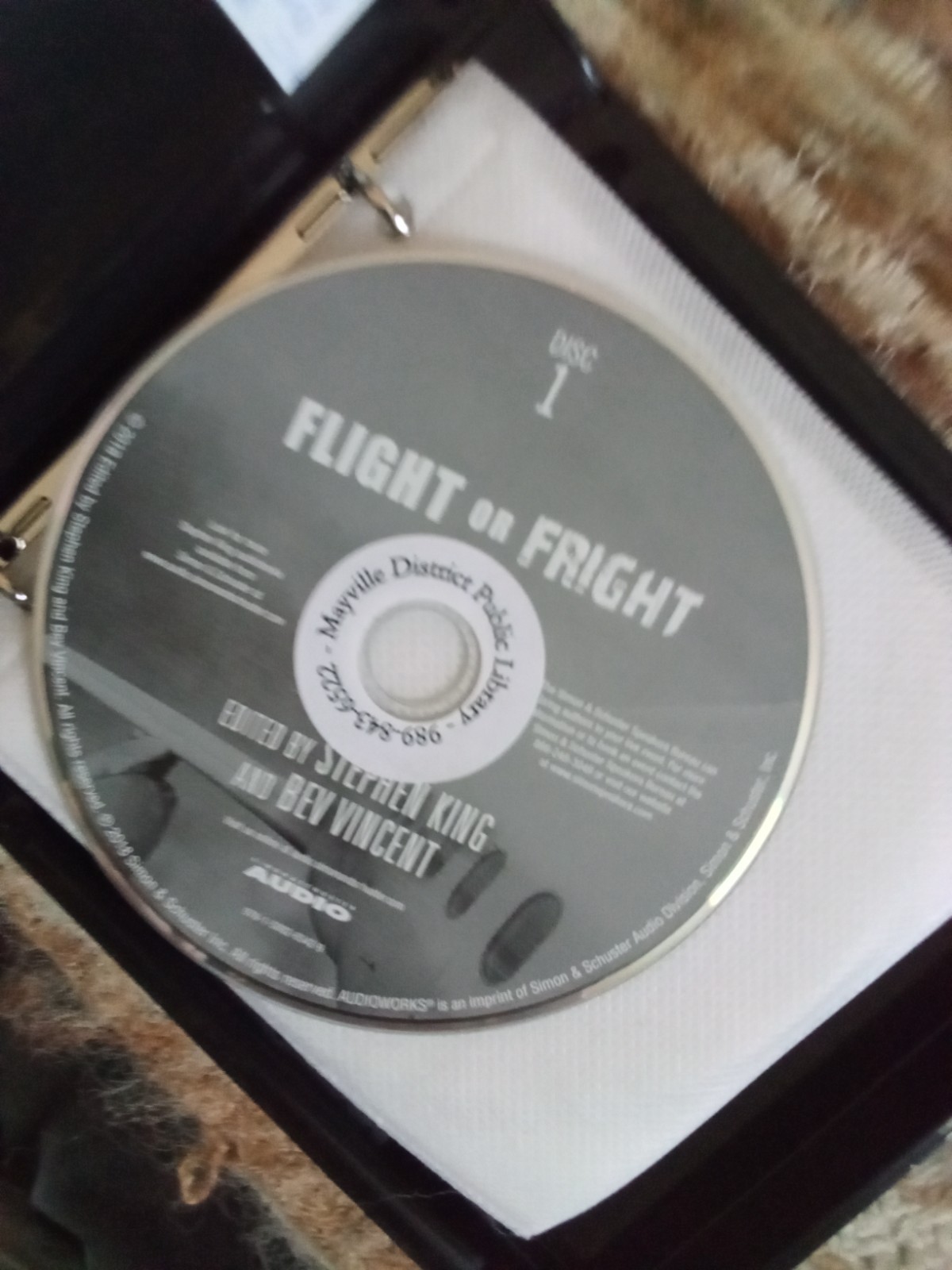 Flight or Fright — Audiobook CD By Stephen King and Bev Vincent