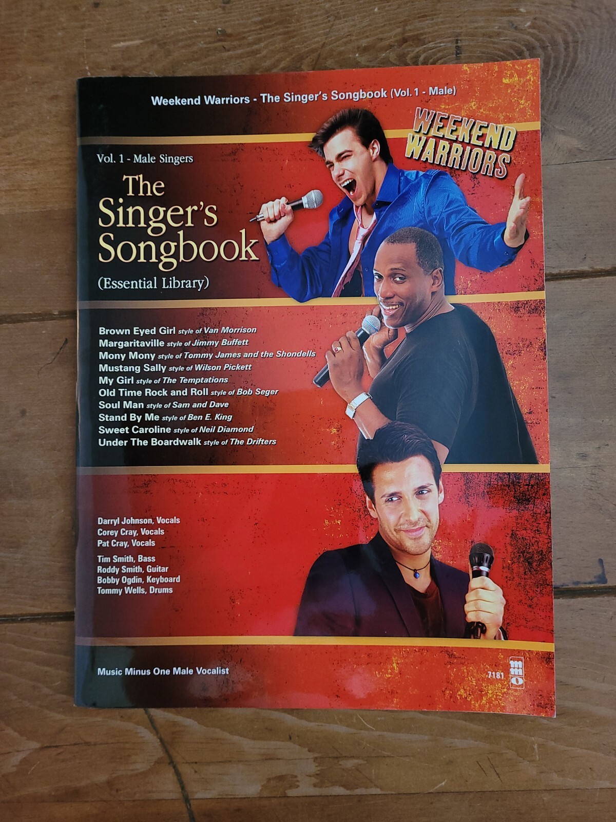 Weekend Warriors-The Singer’s Songbook (Vol.1 Male) New Music Book (645)