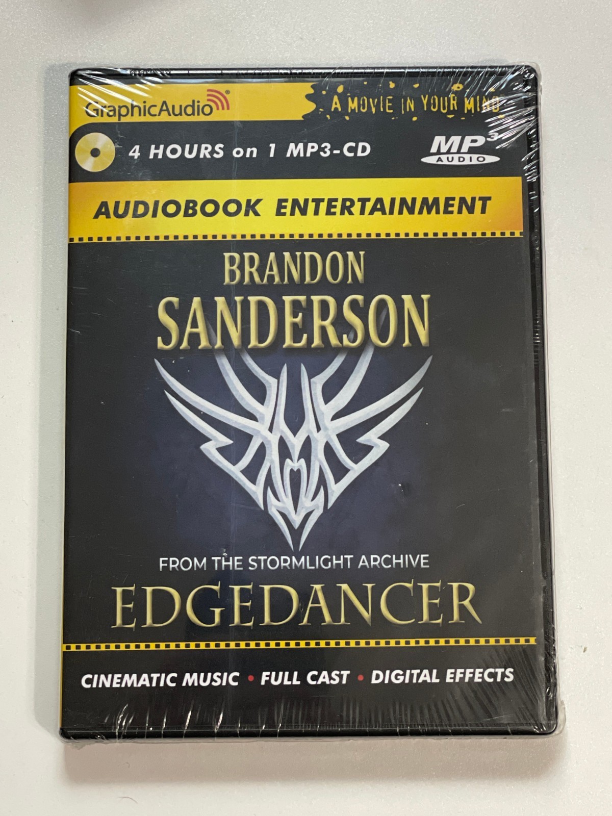 Edgedancer — Brandon Sanderson — Graphic Audio Book — New — MP3 CD — Stormlight