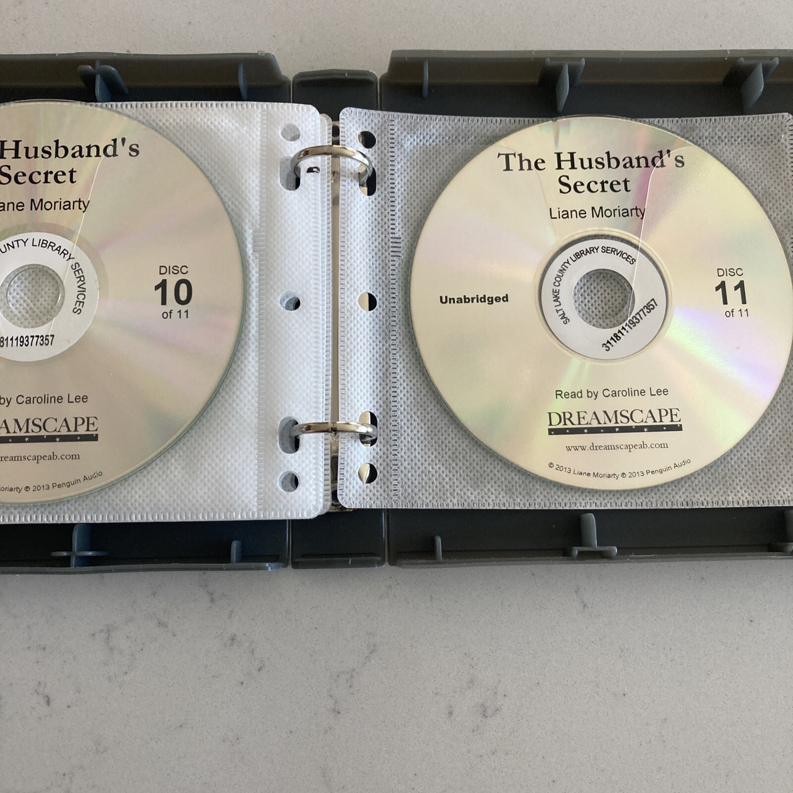 The Husband’s Secret by Liane Moriarty Unabridged audiobook read by Caroline Lee
