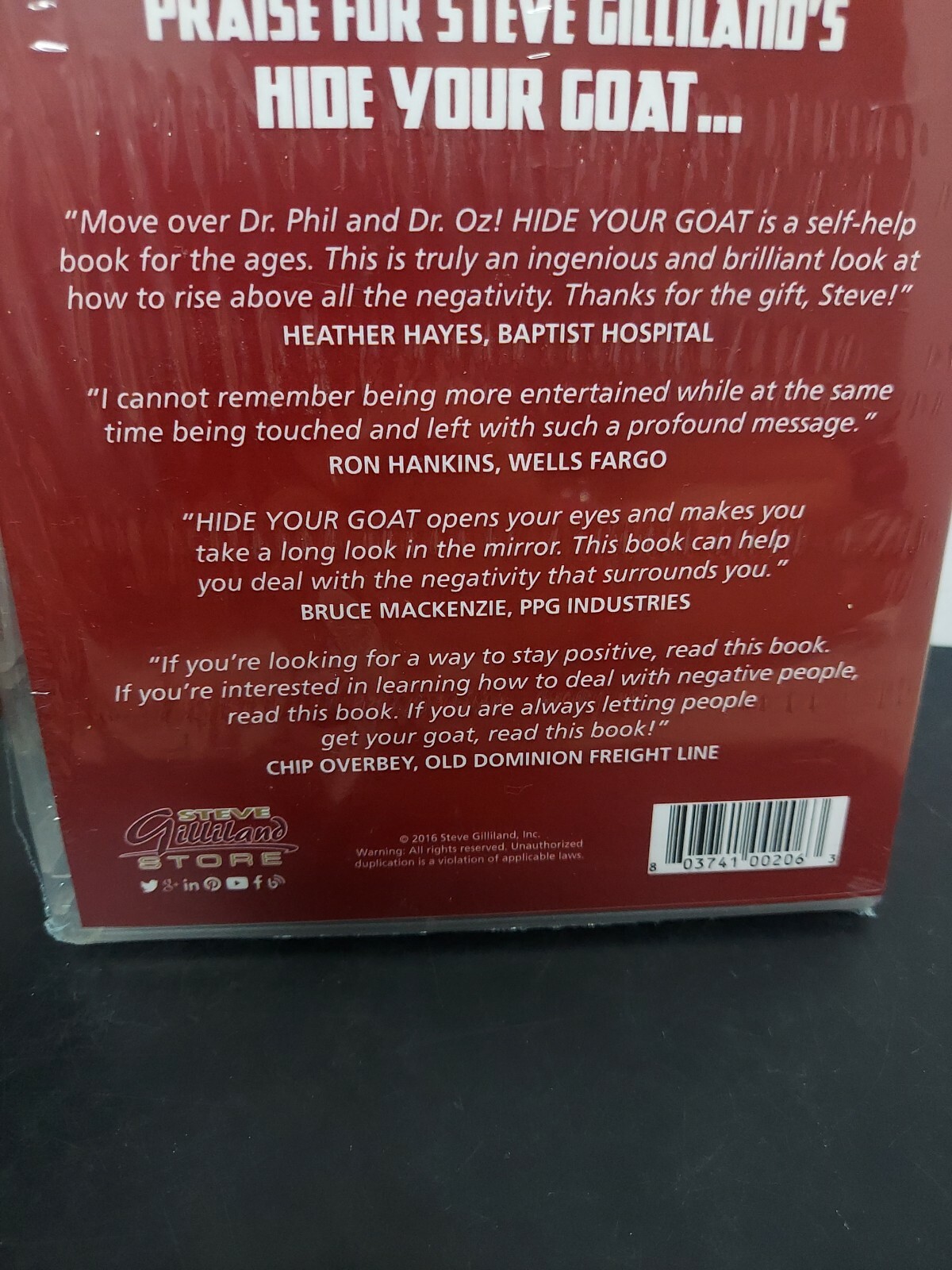 Hide Your Goat brand new Steve Gilliland Collection Audio Book