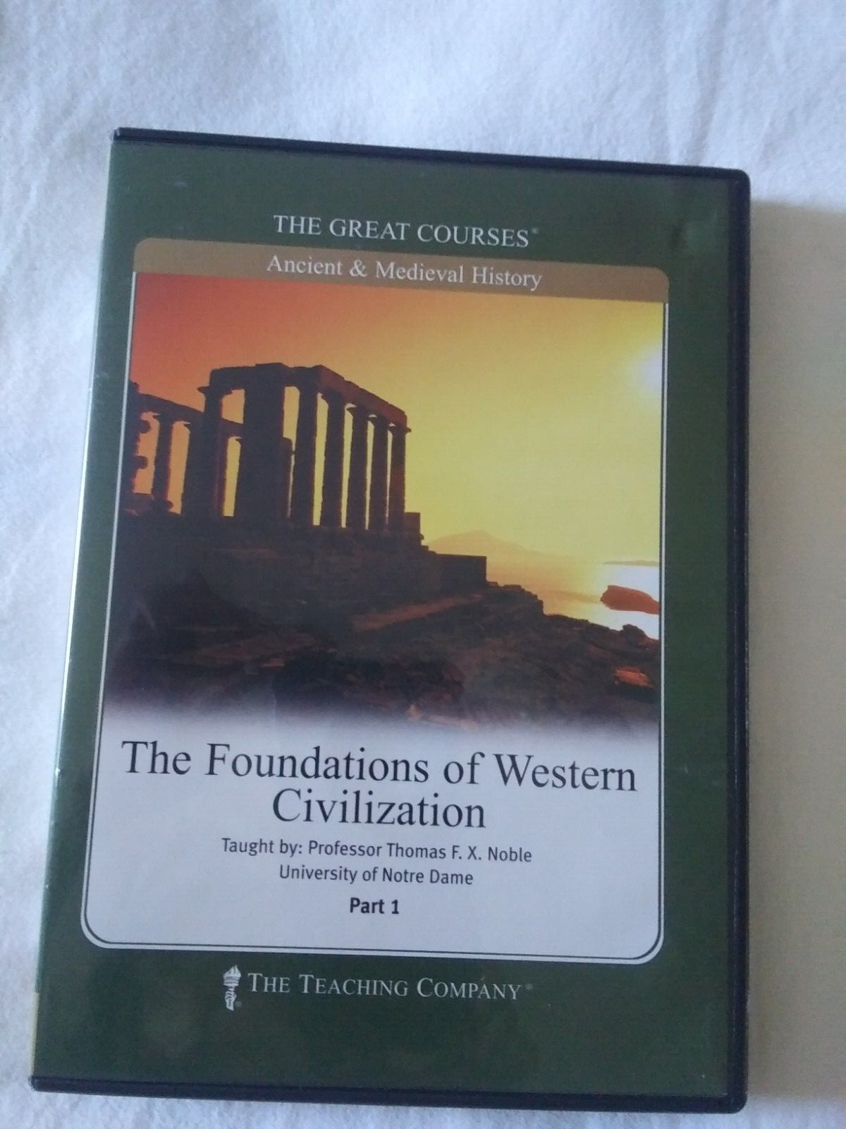 The Great Courses 2002 Ancient & Medieval History part 1 audio cd