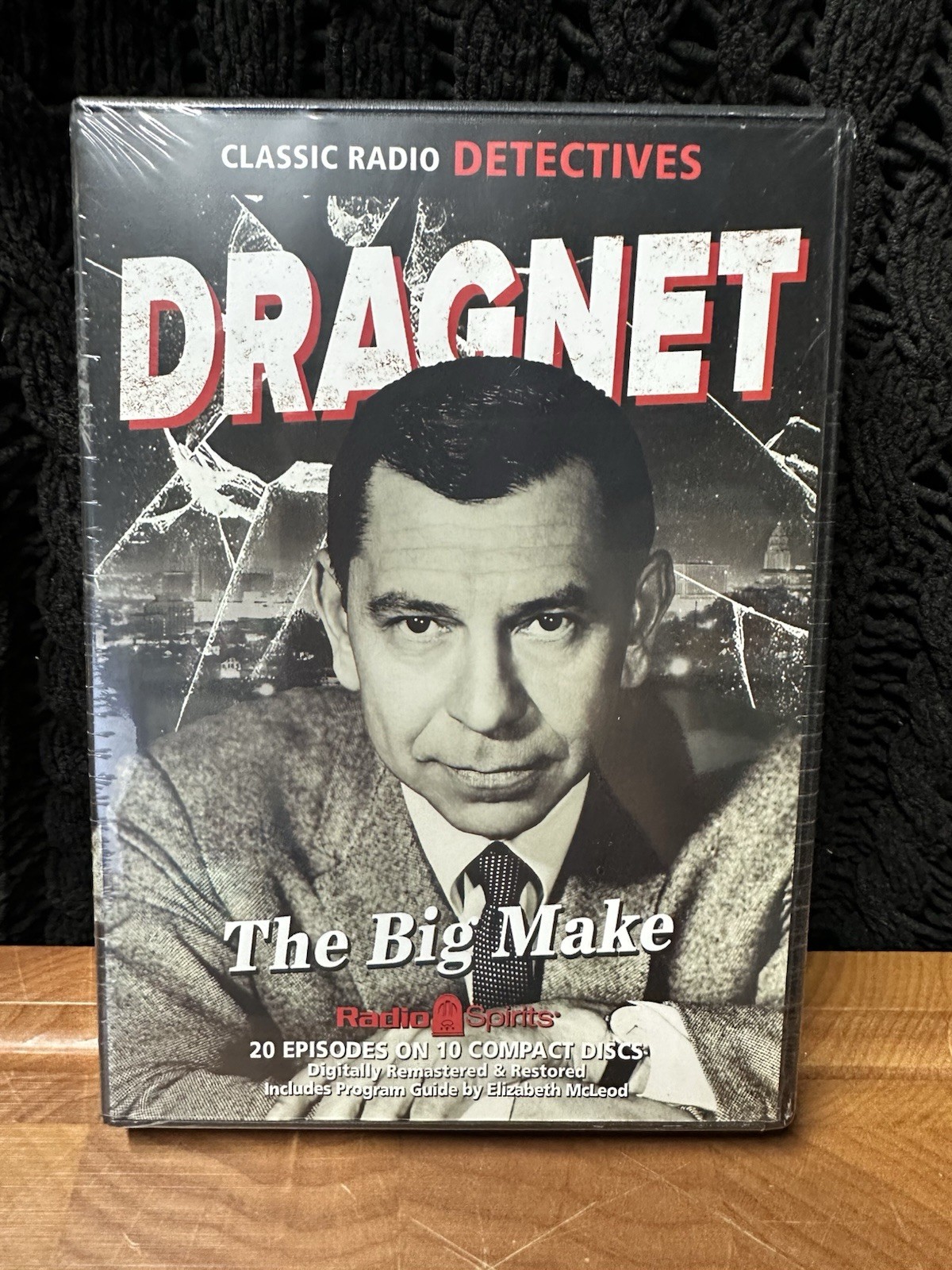 Dragnet: The Big Make (10-CD Set, 2020, Radio Spirits) — FACTORY SEALED