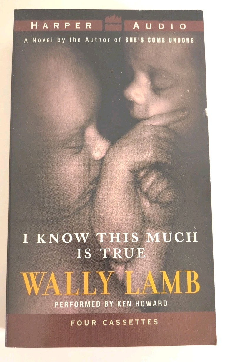 I Know This Much Is True, Wally Lamb, 4 Cassette Audio Book, Like New, VTG