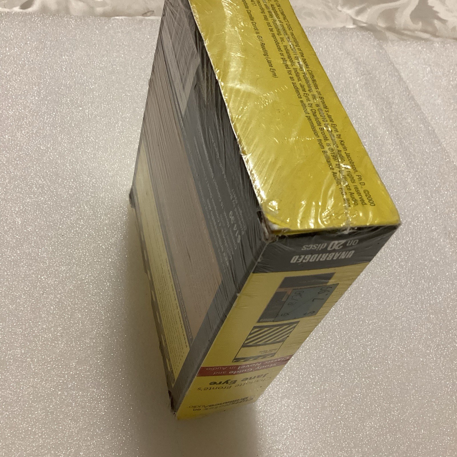 Jane Eyre CliffsNotes Brilliance Audio Unabridged 20-CD Audiobook Sealed 2012