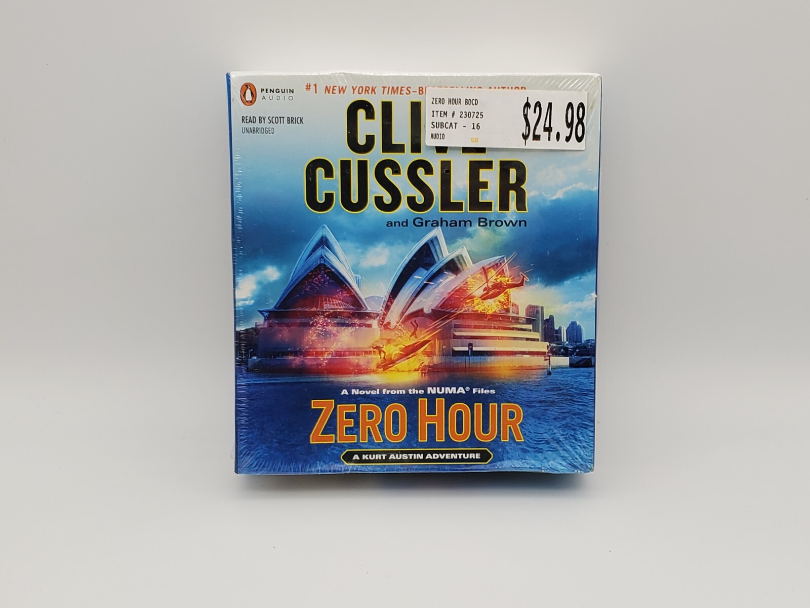 Zero Hour — Clive Cussler, Graham Brown (NUMA Files #11) Unabridged — New