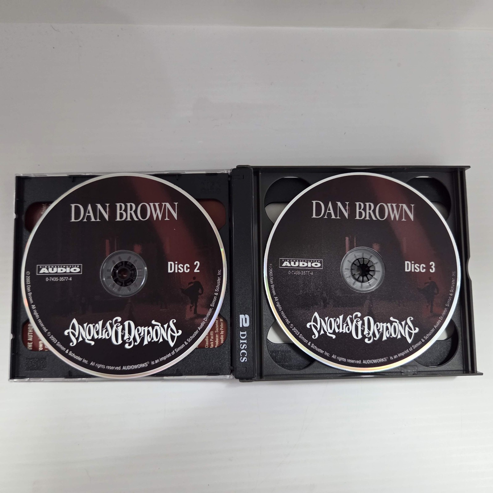 Audio Book Angels and Demons by Dan Brown 5 Audio CD Set Suspense Thriller Crime