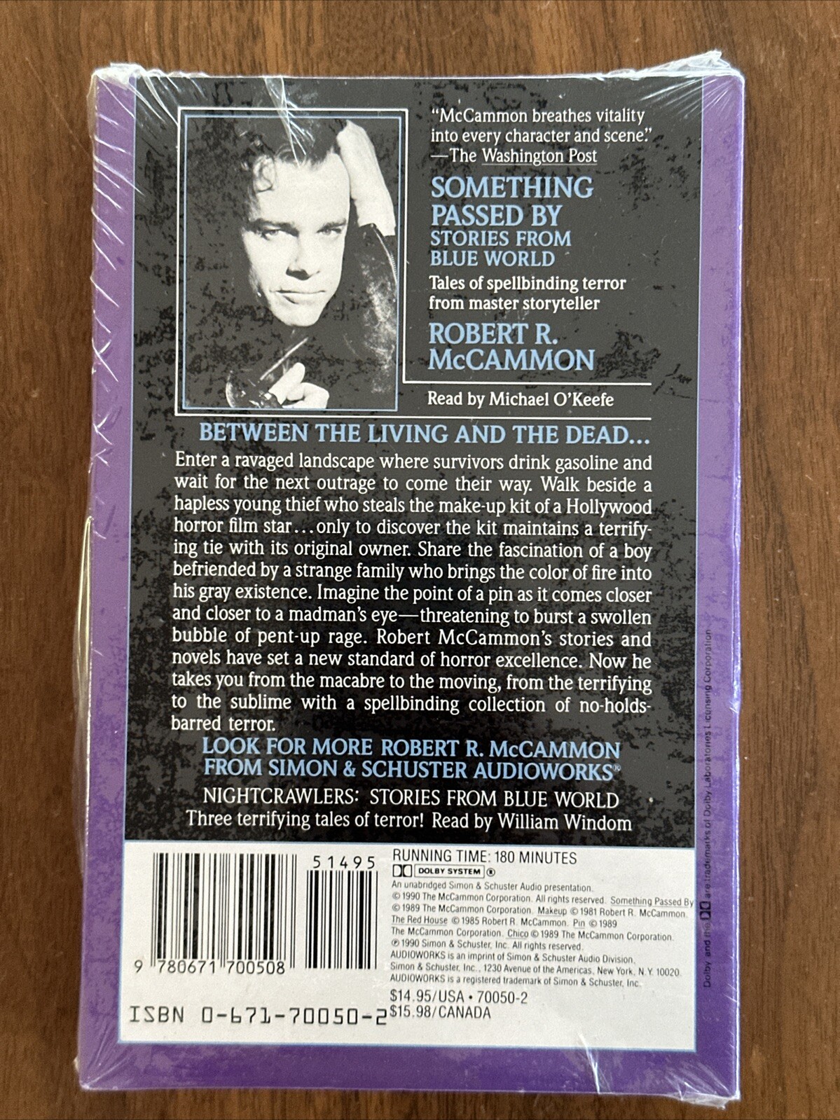 Something Passed By : Stories From Blue World by Robert McCammon (Audiobook) NEW