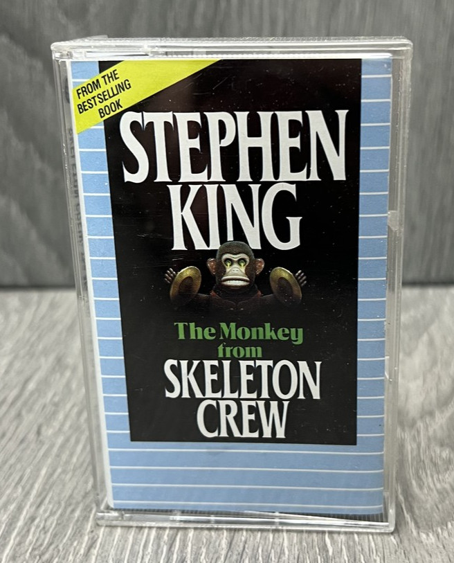 VTG 1986 Stephen King The Monkey From Skeleton Crew Audiobook Horror Cassette