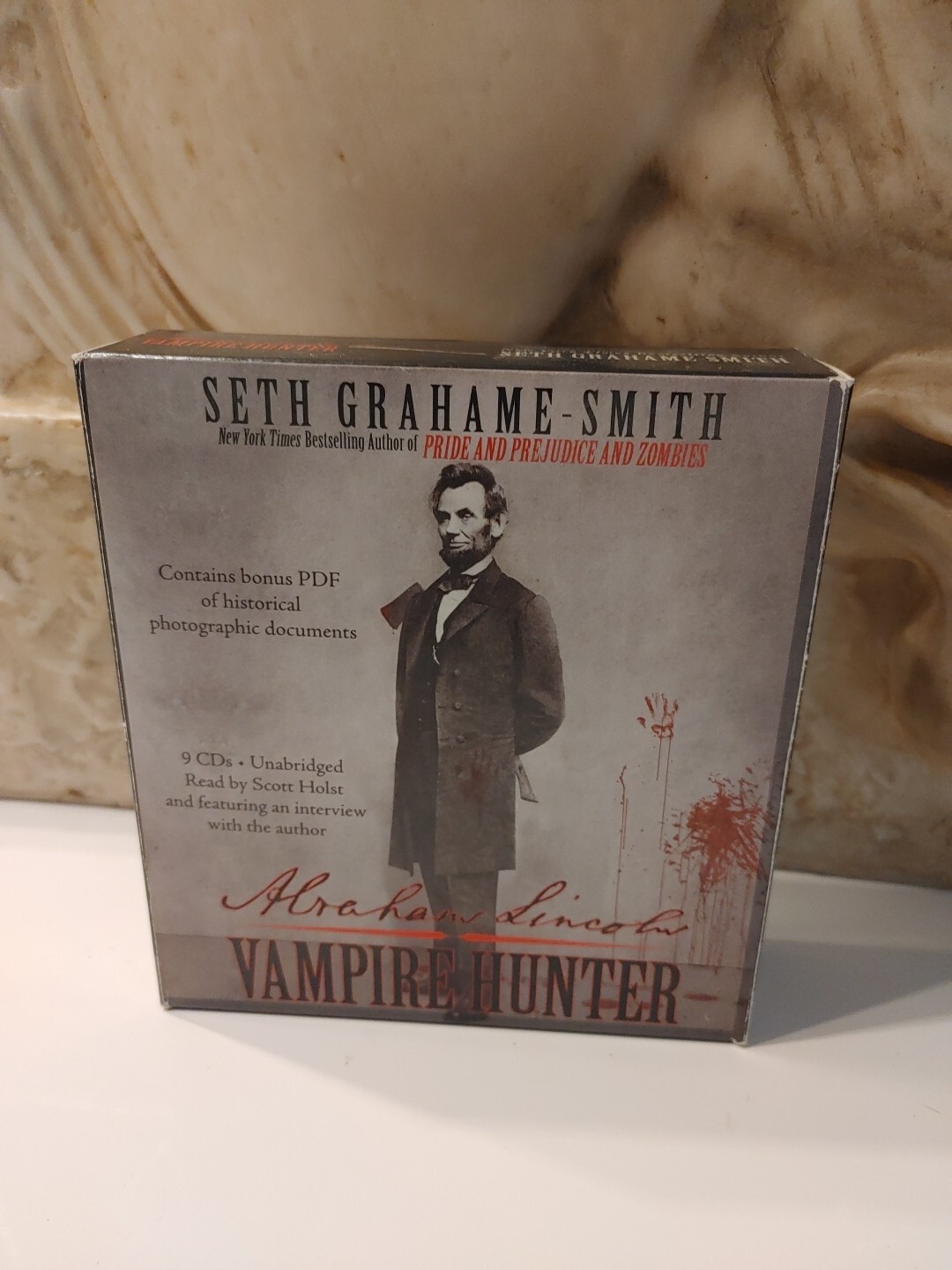 Abraham Lincoln Vampire Hunter by Seth Grahame-Smith Audiobook CD Unabridged
