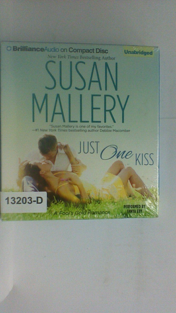 NEW *Sealed* Audio Book on CDs JUST ONE KISS Susan Mallery