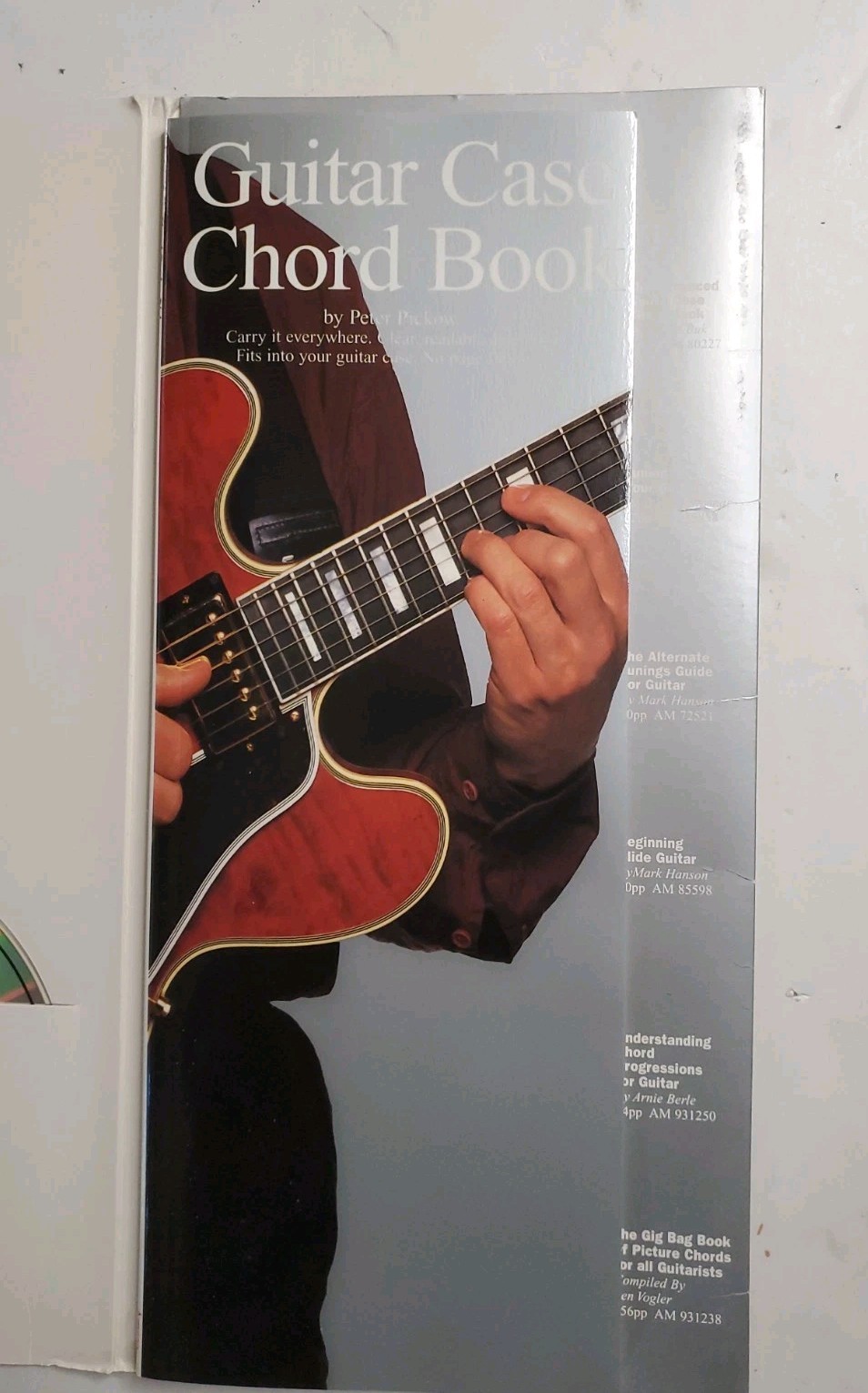 Guitar Case Chord Book w/CD by Peter Piekow Silver Anniversary Edition