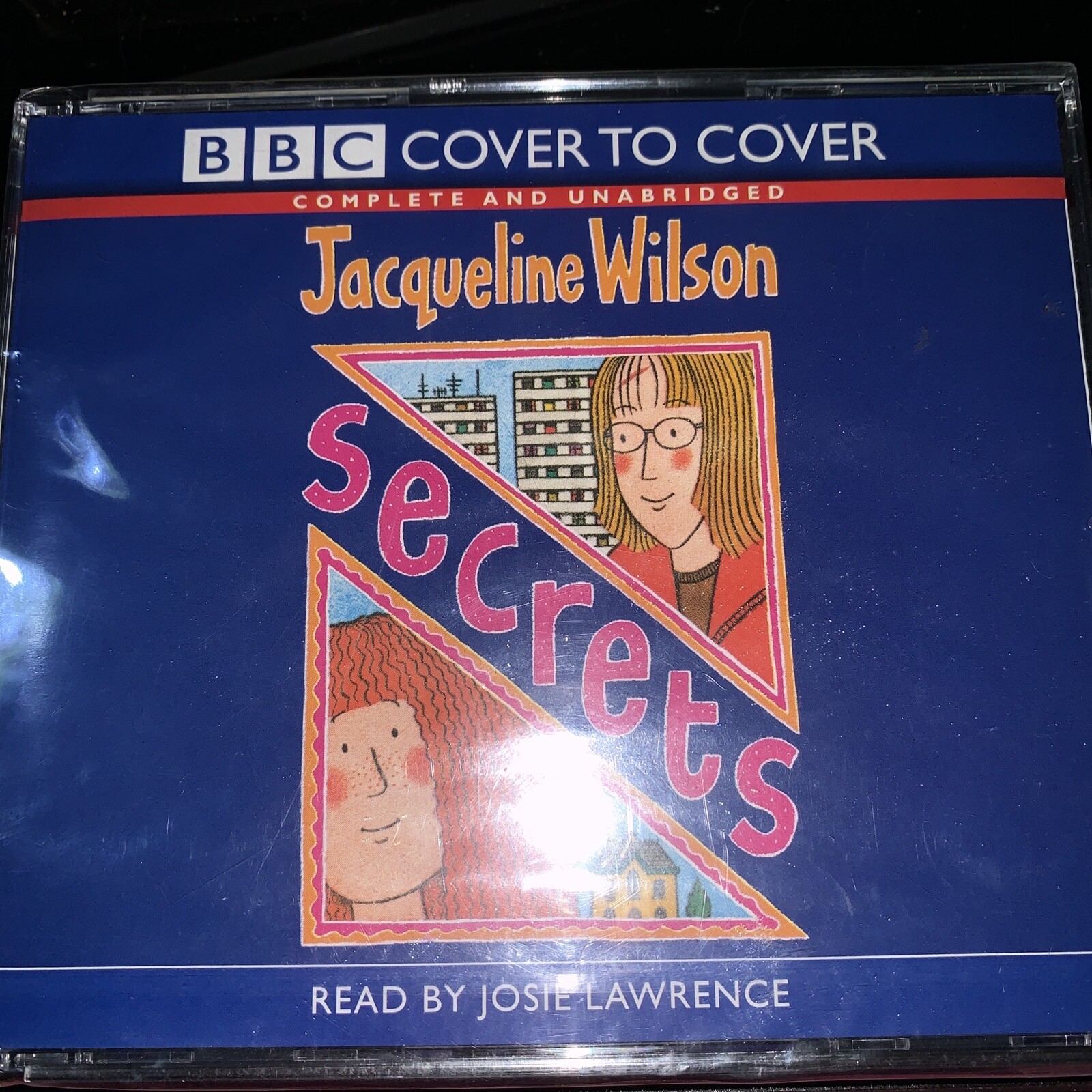 Jacqueline Wilson — Secrets — Audio book read by Josie Lawrence — New — RefAB3