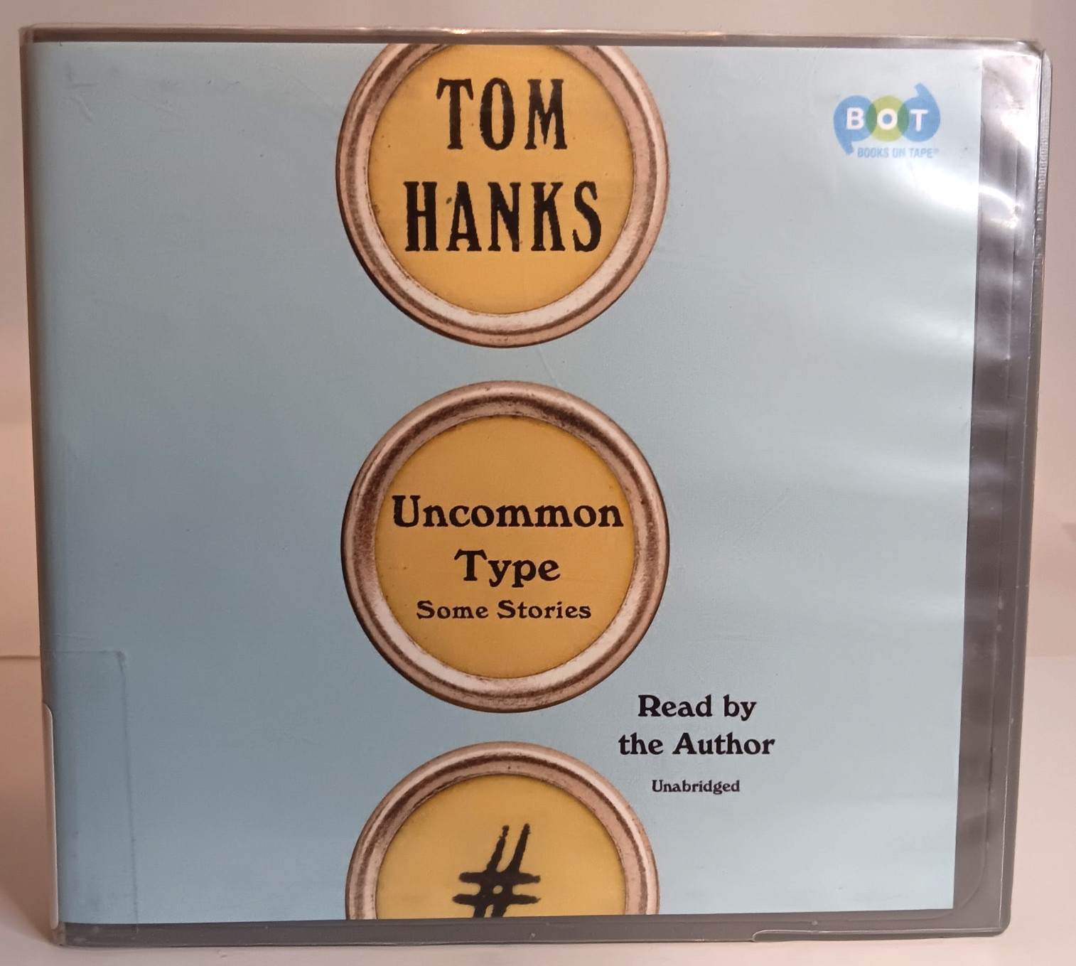 Tom Hanks Uncommon Type Some Stories Read By Tom Hanks 8 CD’s 17 Short Stories