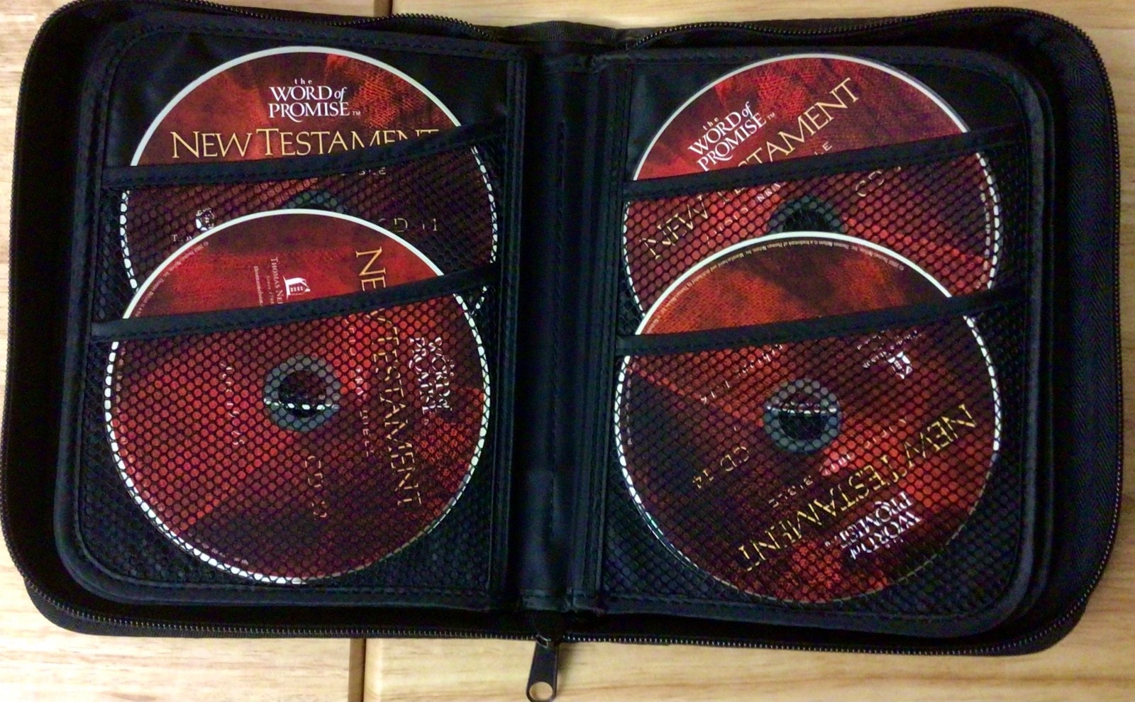 The World of Promise New Testament Audio Bible NKJV,20 CD Set w/ Zippered Case