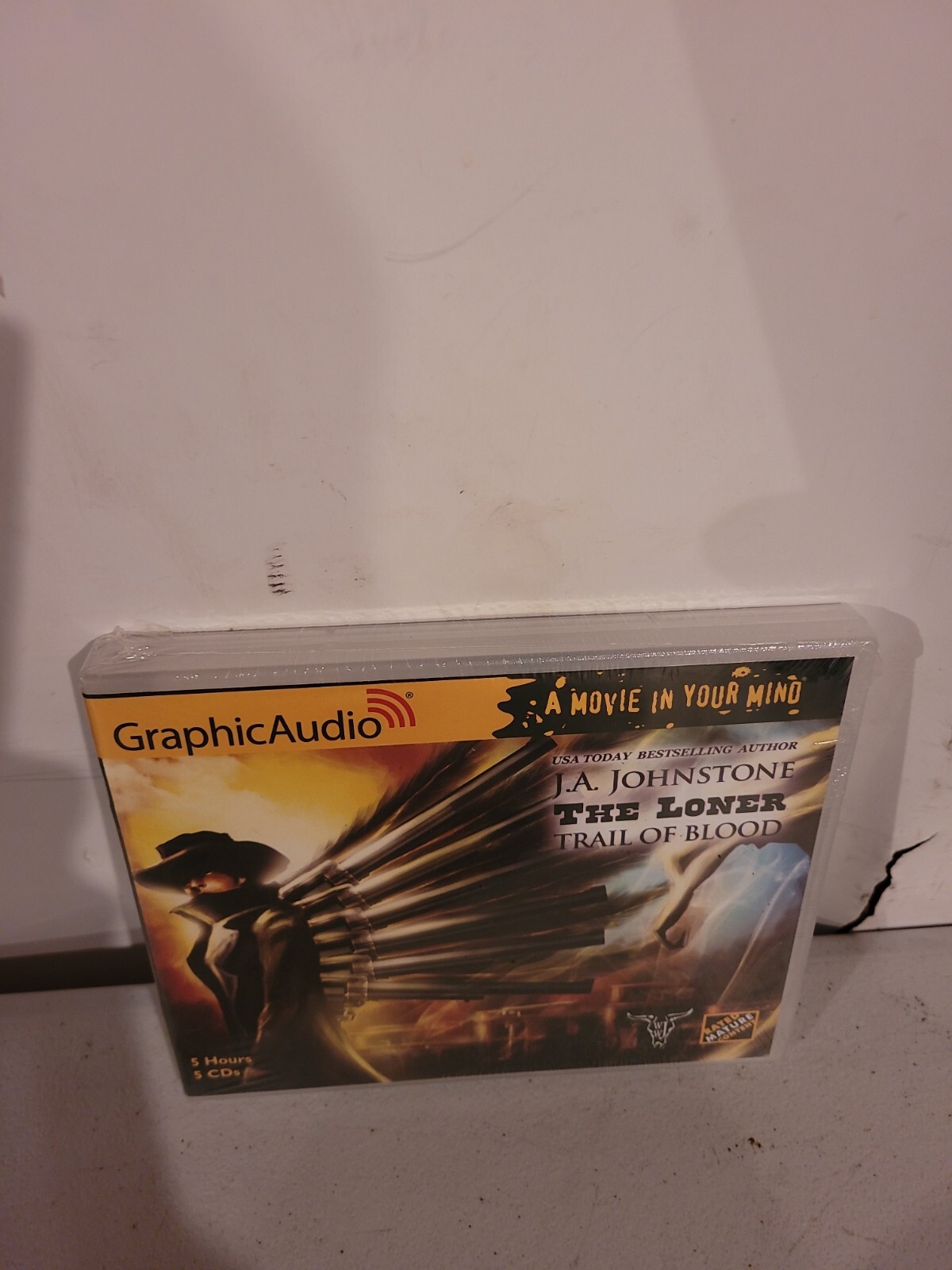 Graphic Audio The Loner Trail of Blood J A Johnstone CD Audiobook