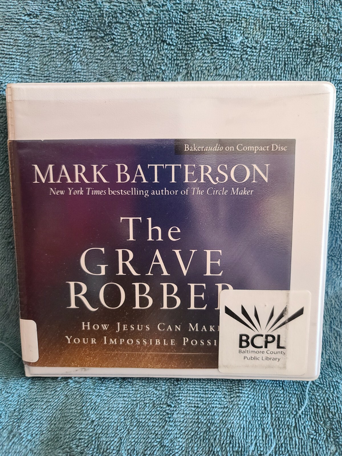 Shelf199 Audiobook~ The grave robber — mark batterson — unabridged — 7 cds