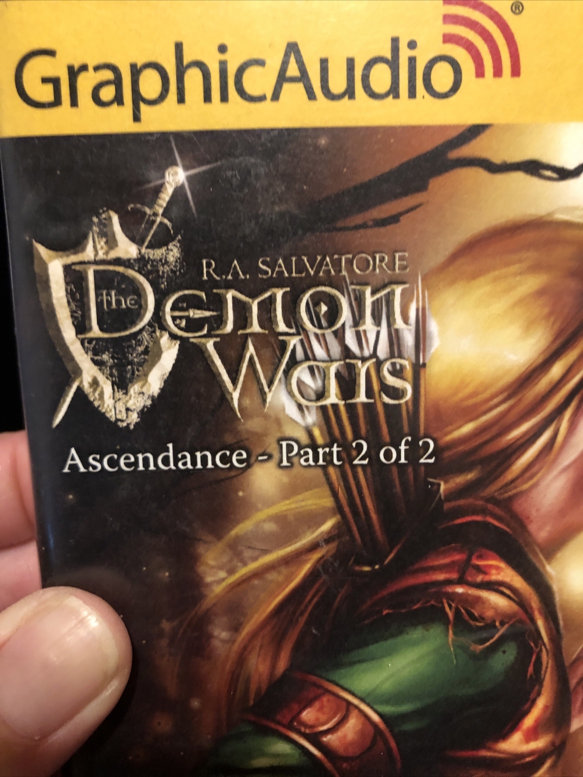 Graphic Audio Demon Wars Salvatore Awakens Ascendance Transcendence Immortals LO