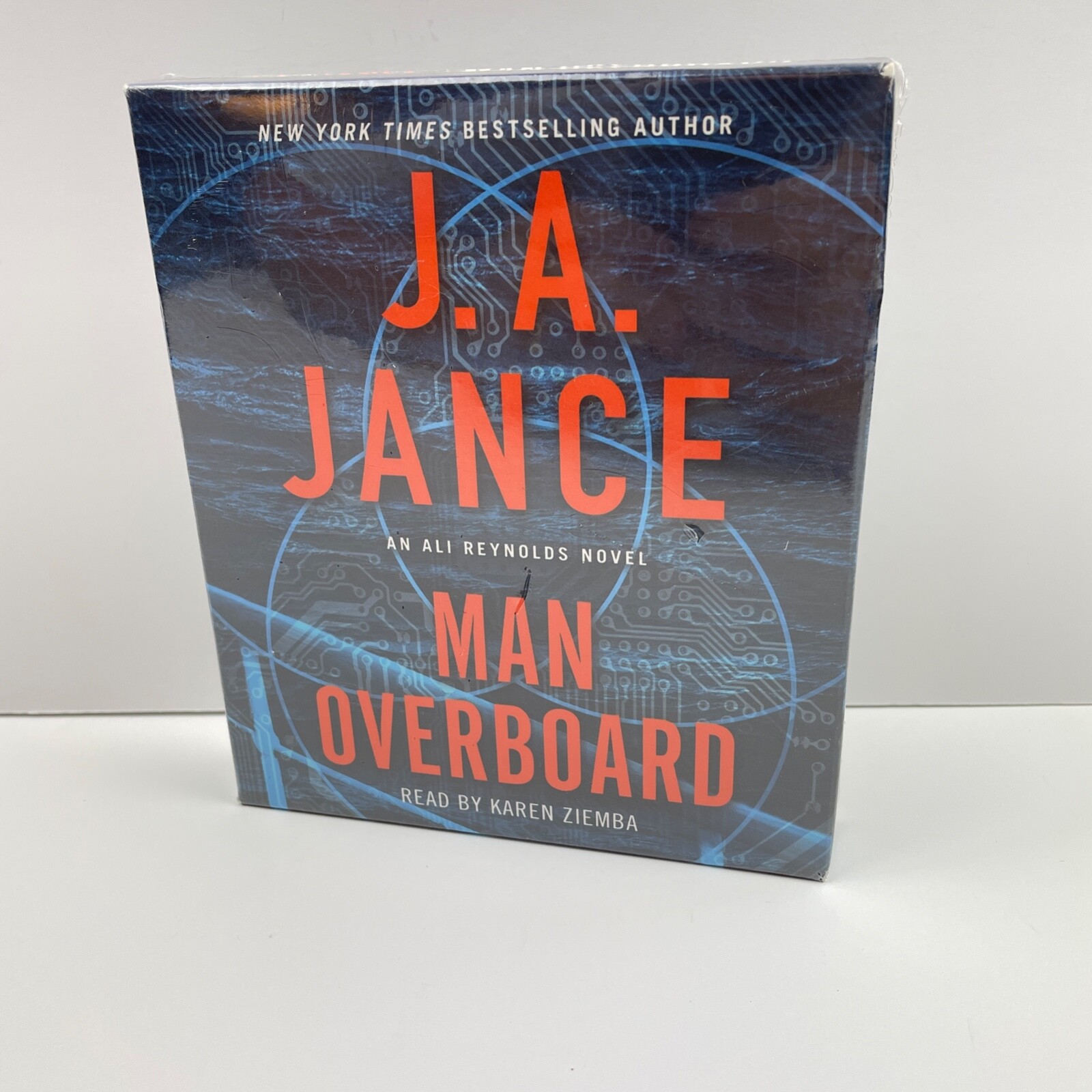 Man Overboard J. A. Jance Audiobook 9 CDs Unabridged Ali Reynolds Novel 2017