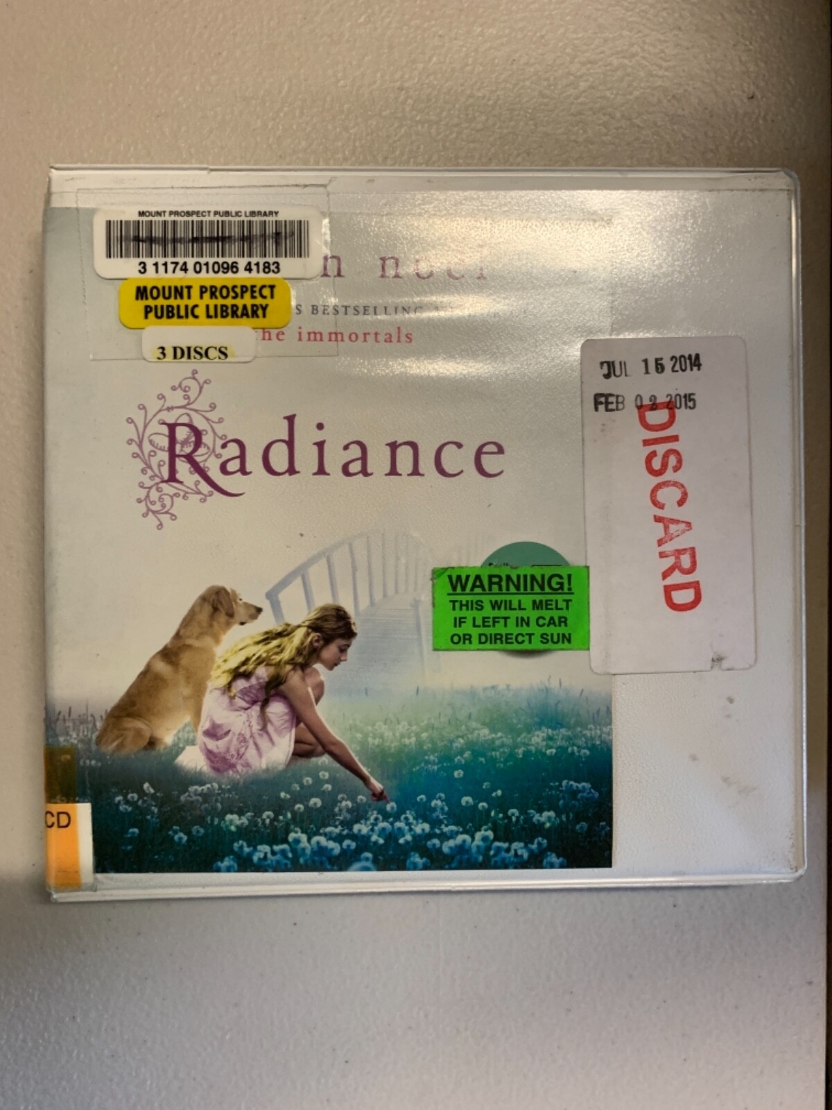 Radiance Alyson noël Shelf186 Audiobook~