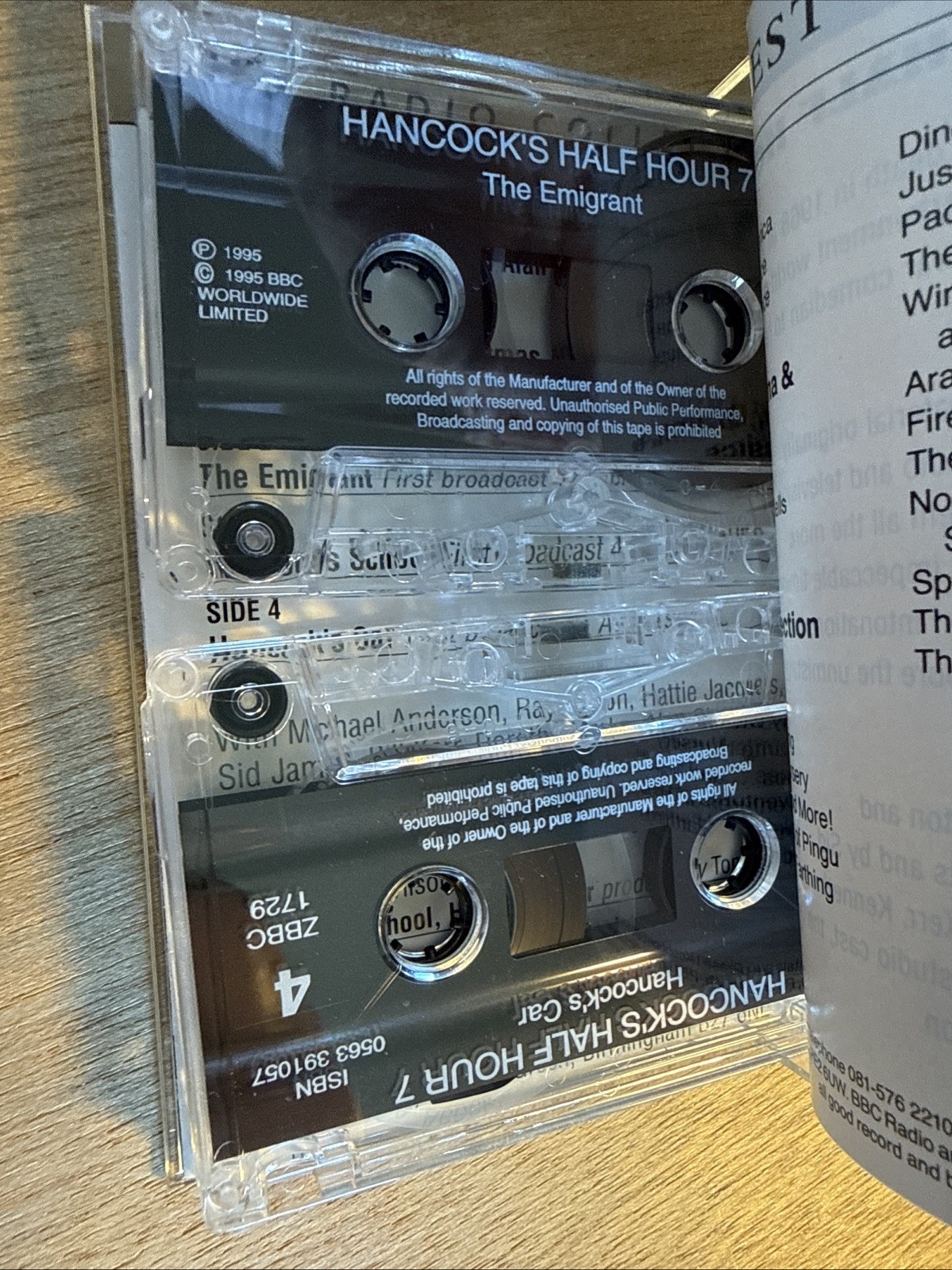 Hancock’s Half Hour Volume 7 BBC Radio Collection Twin Cassette Audio 1995