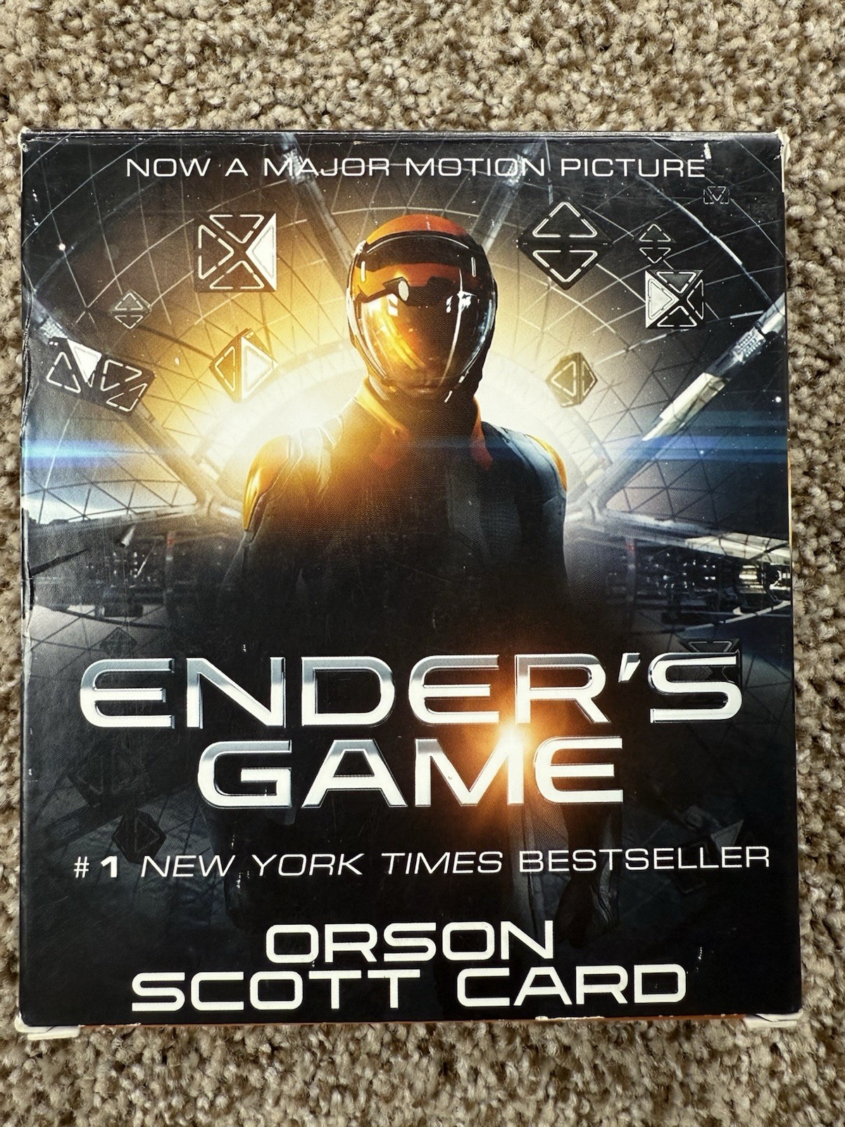 Ender’s Game 9 CD’s by Orson Scott Card Unabridged Run Time 10.5 Hours