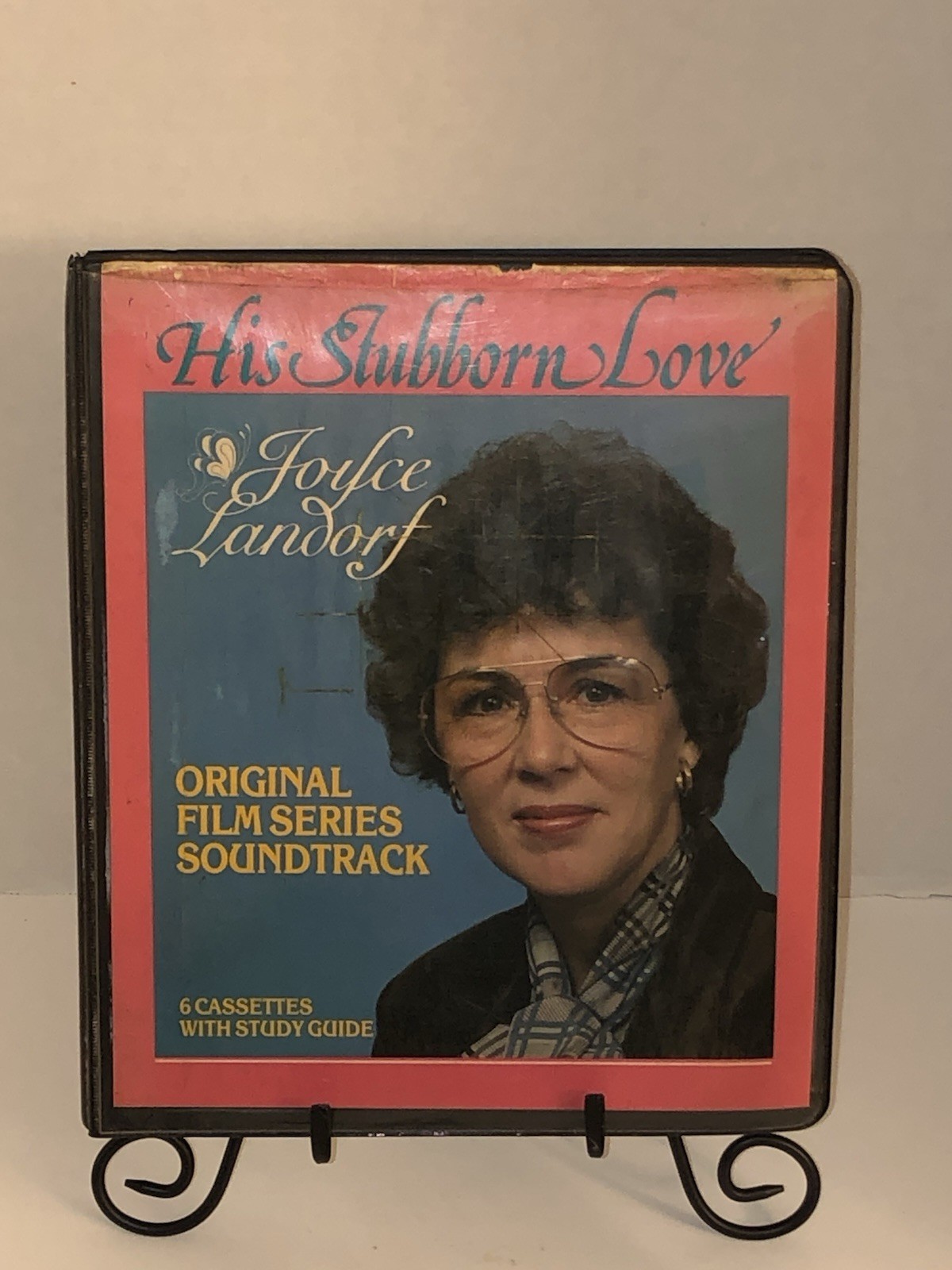 Joyce Landorf His Stubborn Love Complete 6 Cassette Set w Study Guide Word