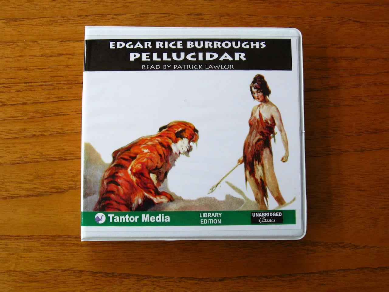 Pellucidar by Edgar Rice Burroughs 5 CDs unabridged Audiobook 6 hours Library Ed