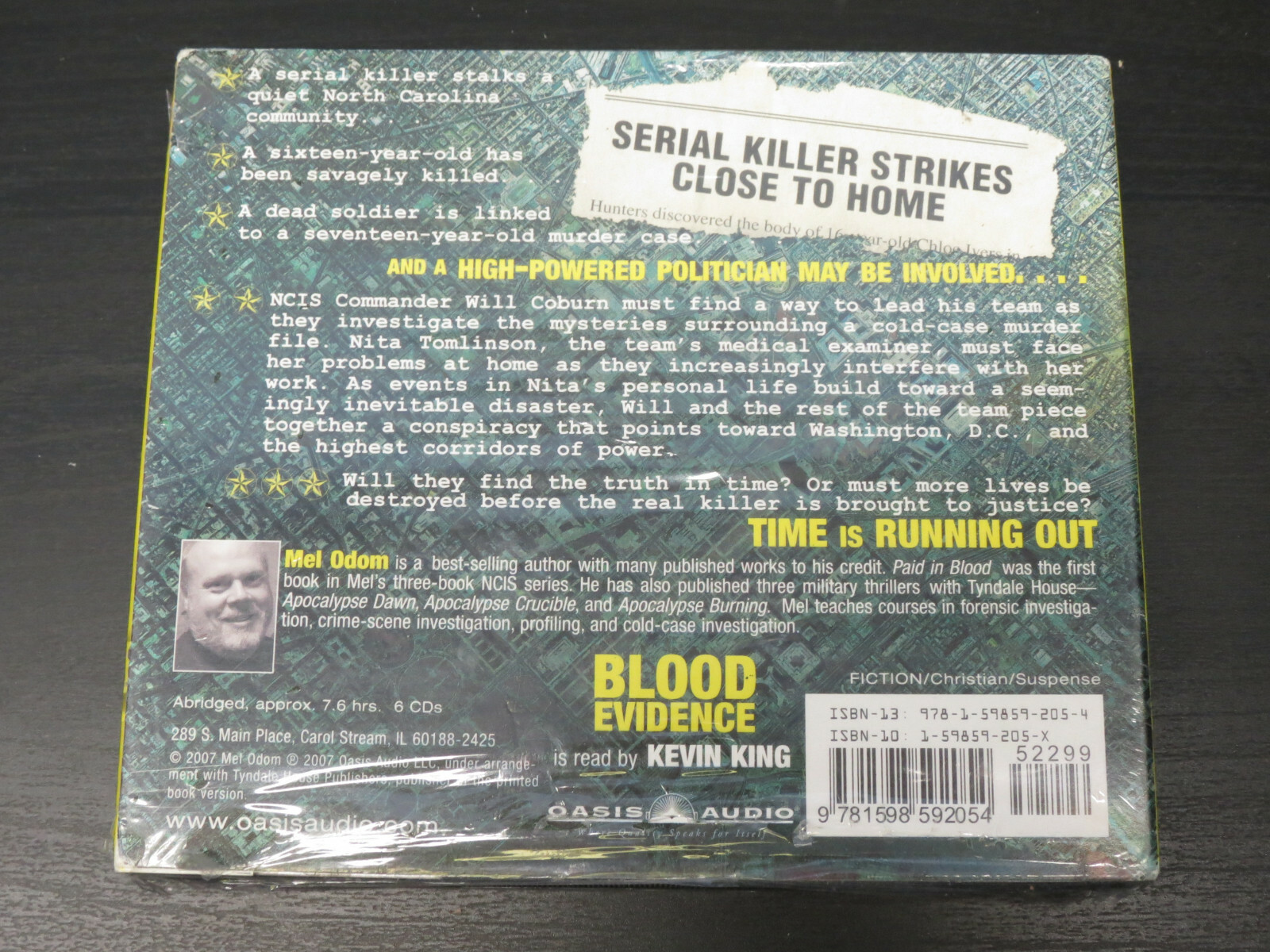 Mel Odom NCIS : Blood Evidence Audiobook 6CD BRAND NEW