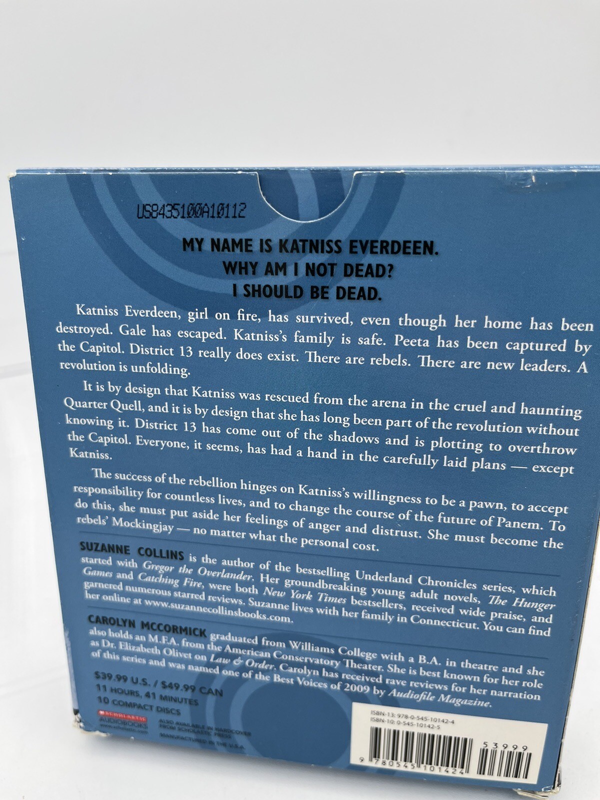 The Hunger Games Ser.: Mockingjay by Suzanne Collins (2010, Compact Disc,…