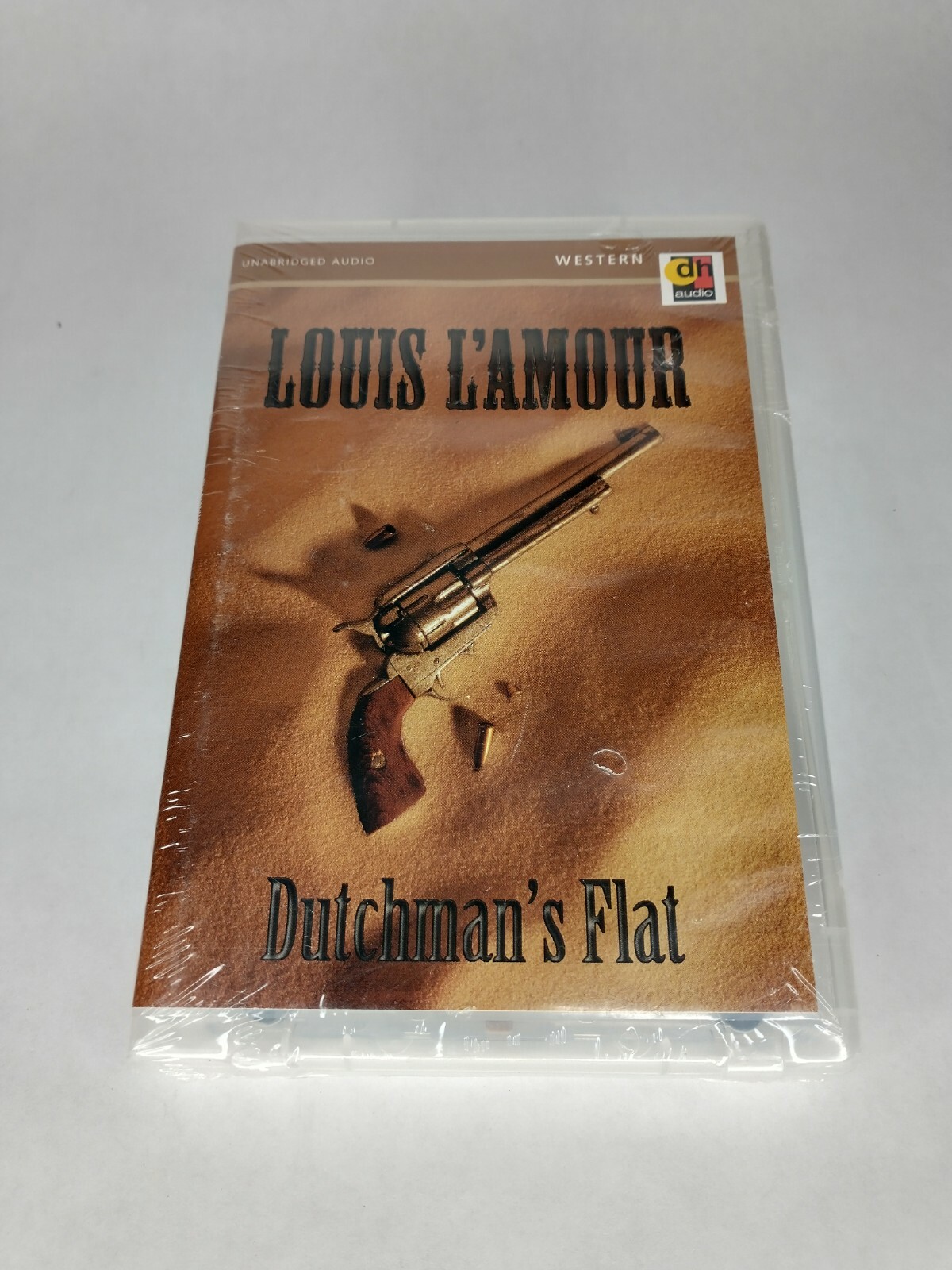 Louis L’Amour Dutchman’s Flat Audio Cassette 1989 Durkin Hayes Audio