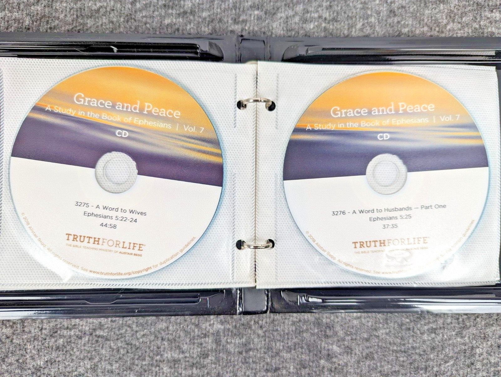 Grace And Peace: A Study In The Book Of Ephesians Vol 7 Audio CDs, Alistair Begg