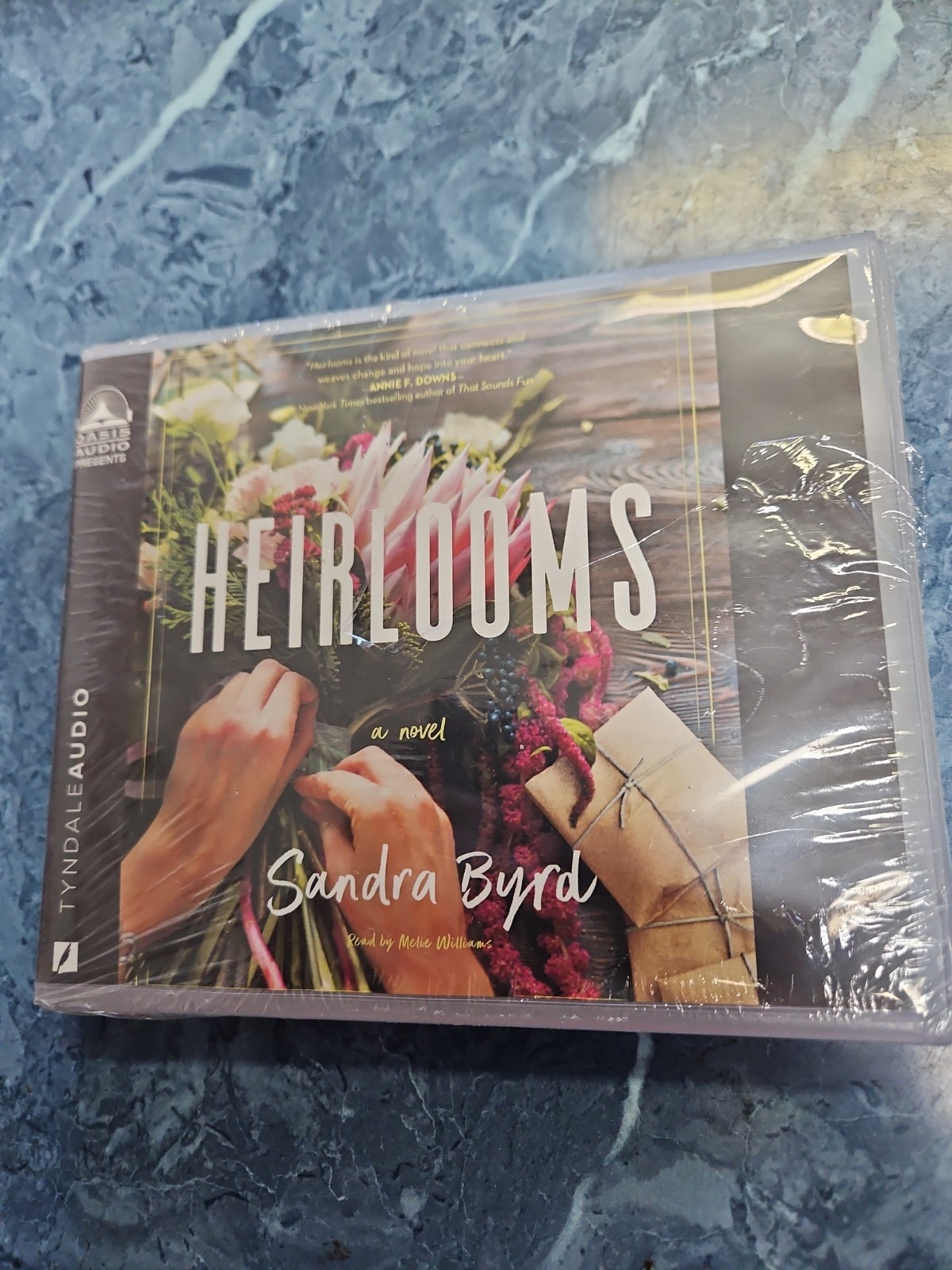 Heirlooms Novel By Sandra Byrd Audio Book Read Melie Williams, Unabridged 8 Cds