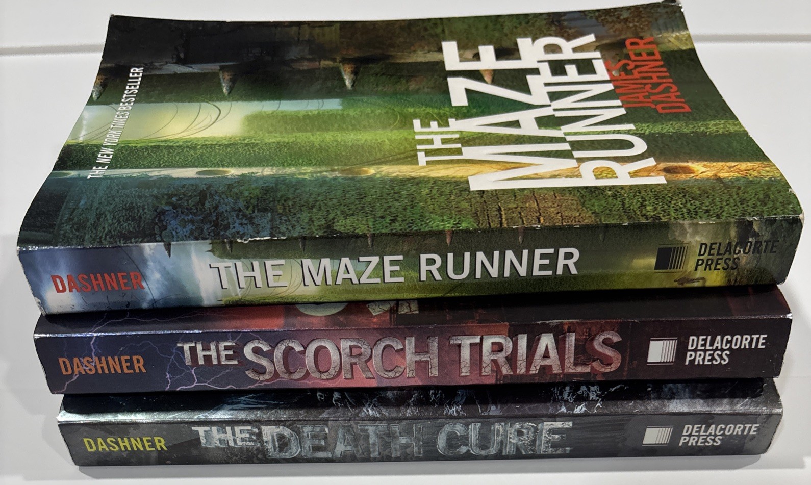 The Maze Runner Series Book 1, 2 and 3 James Dasher Paperback