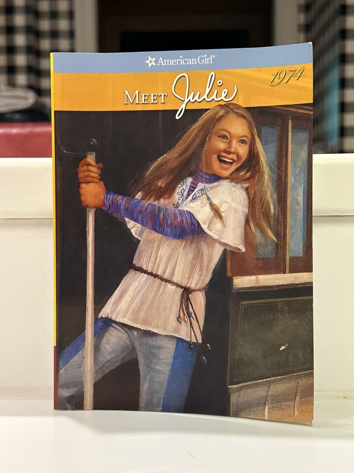 AMERICAN GIRL: 1974 JULIE Paperback Reading BOOK
